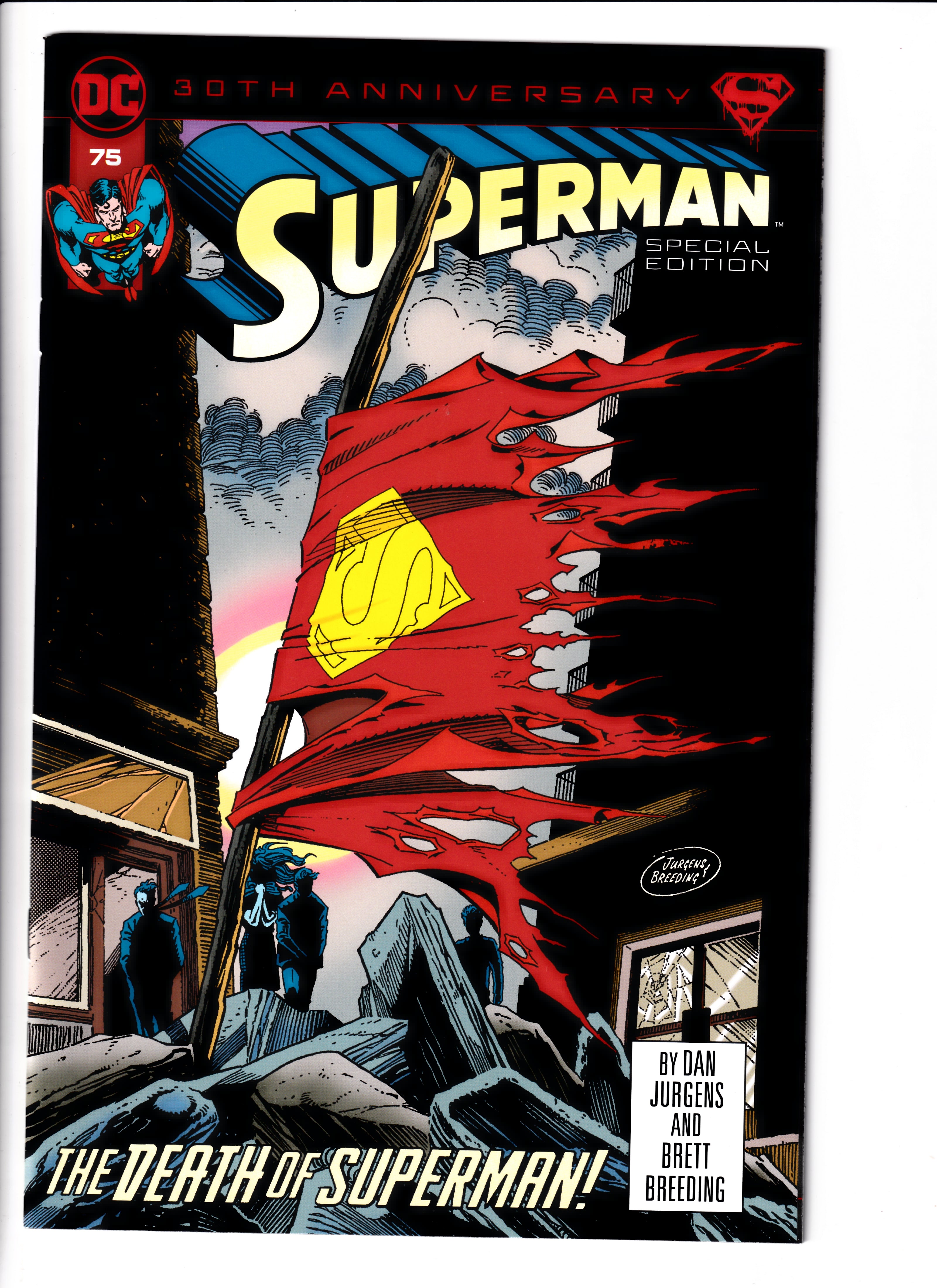 Superman #75 30th Ann NM (9.8) (2022)