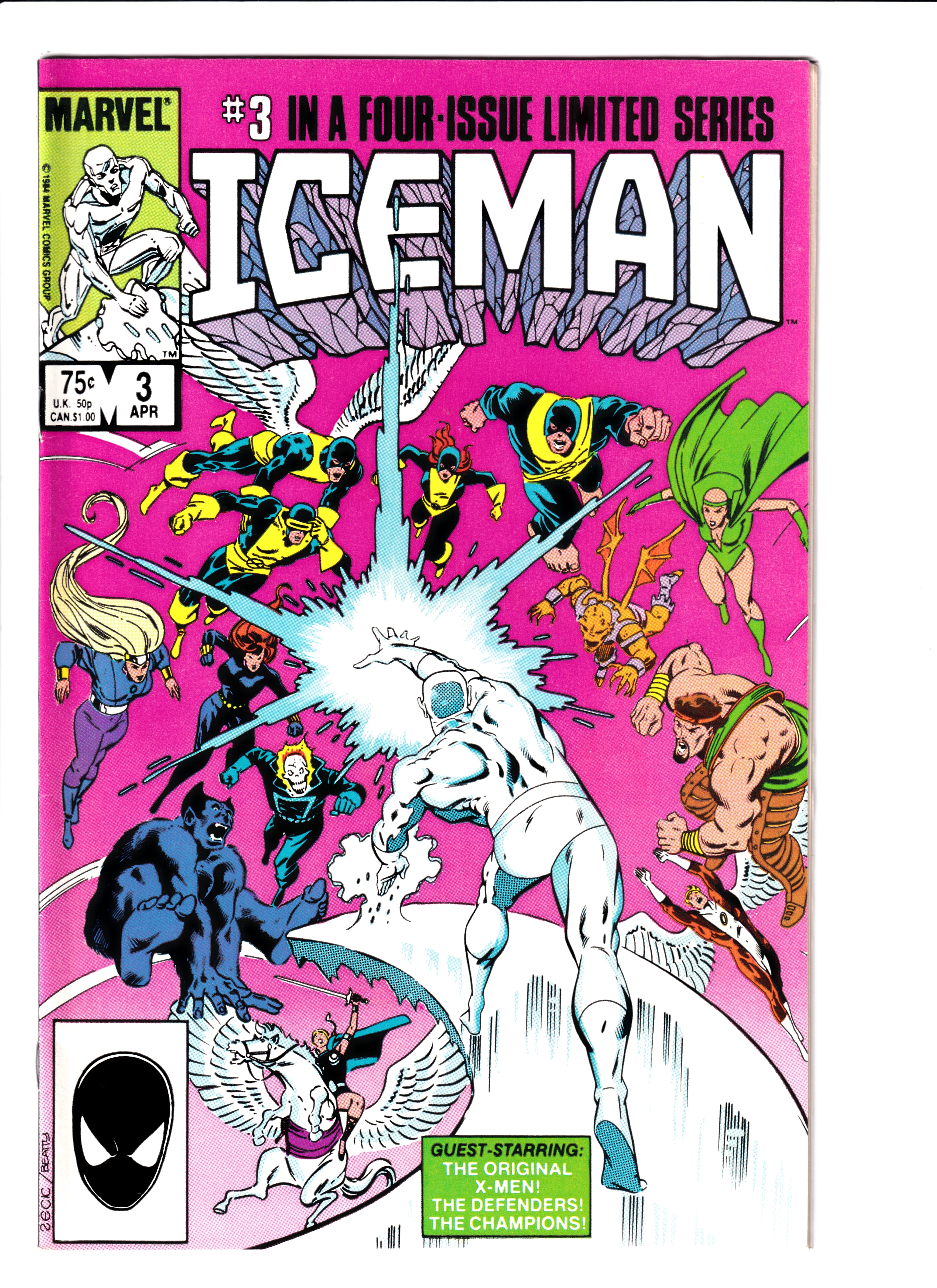 Iceman #3 NM (9.0) (1985)