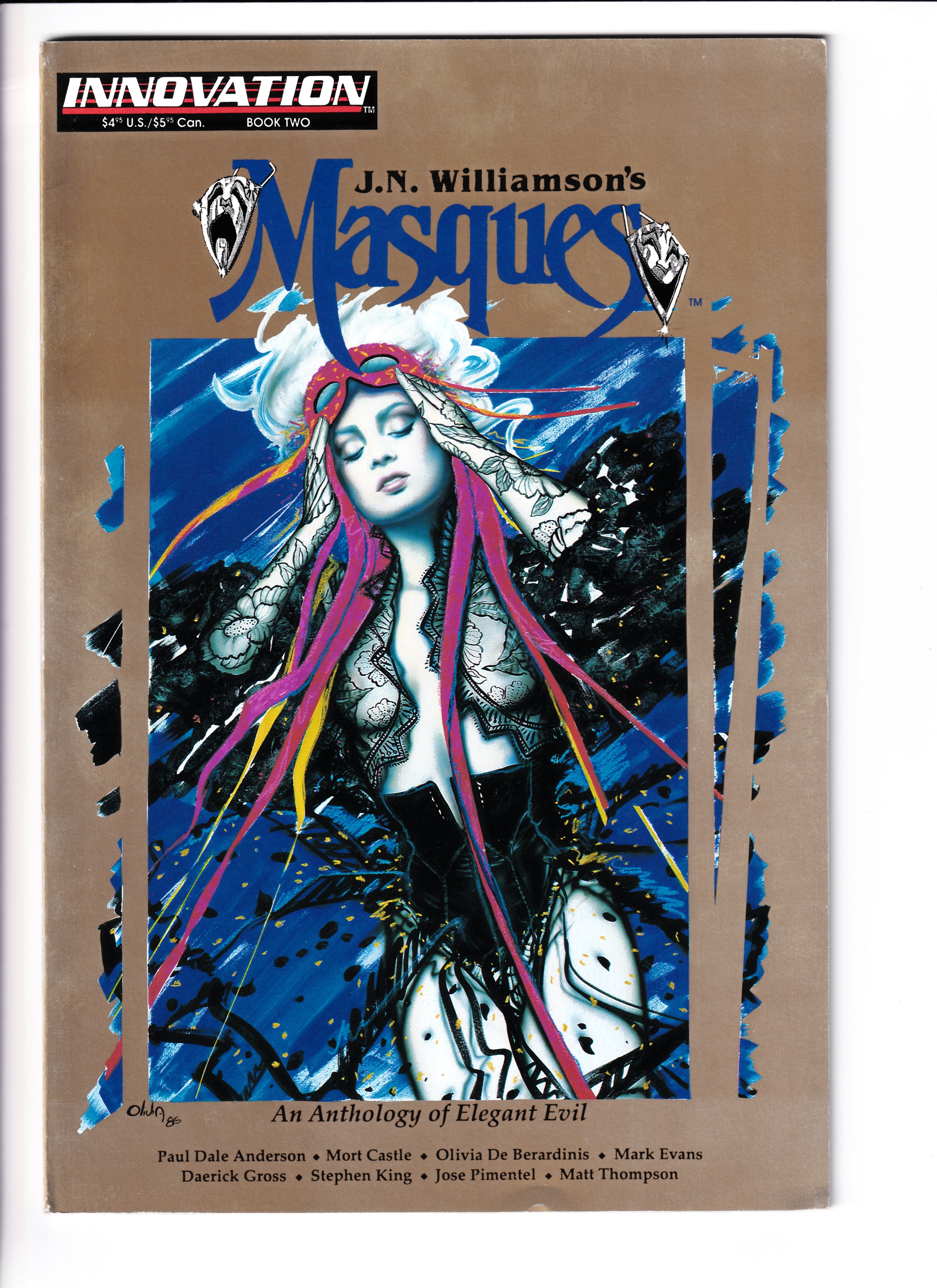 Masques #2 Mid Grade (1992)