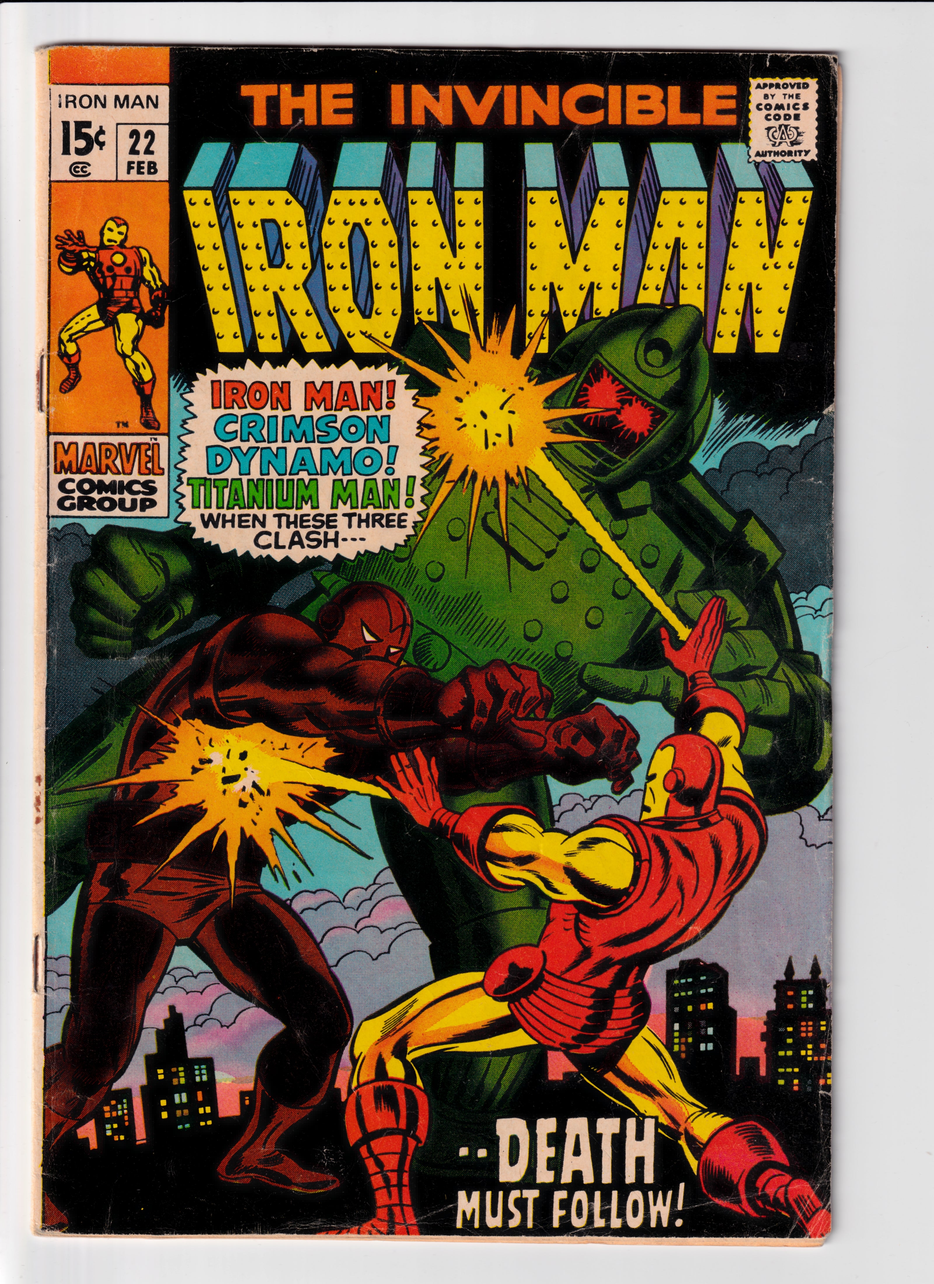 Iron Man #22 FN (5.5) (1970)