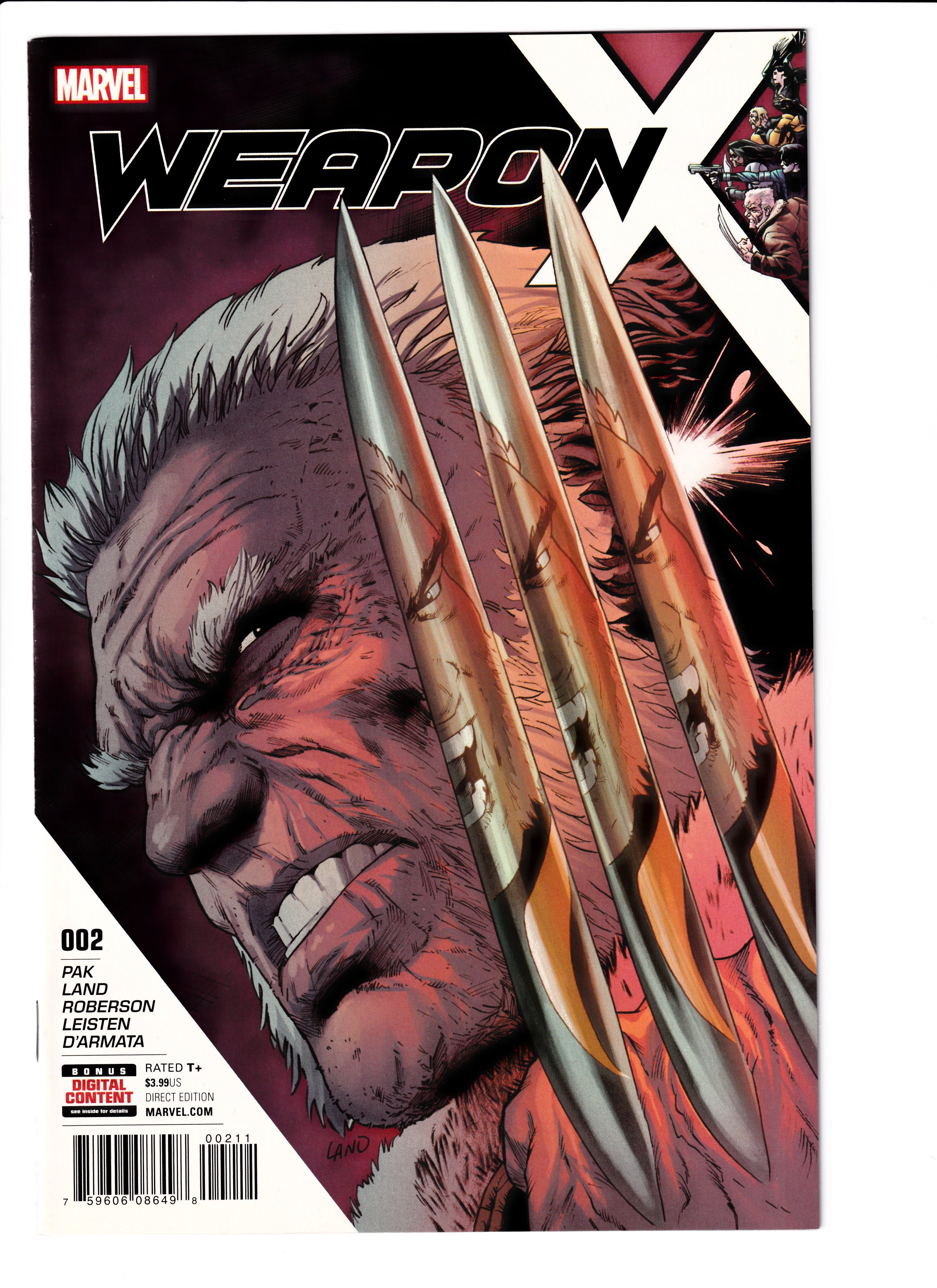 Weapon X #2 NM (9.4) (2017)