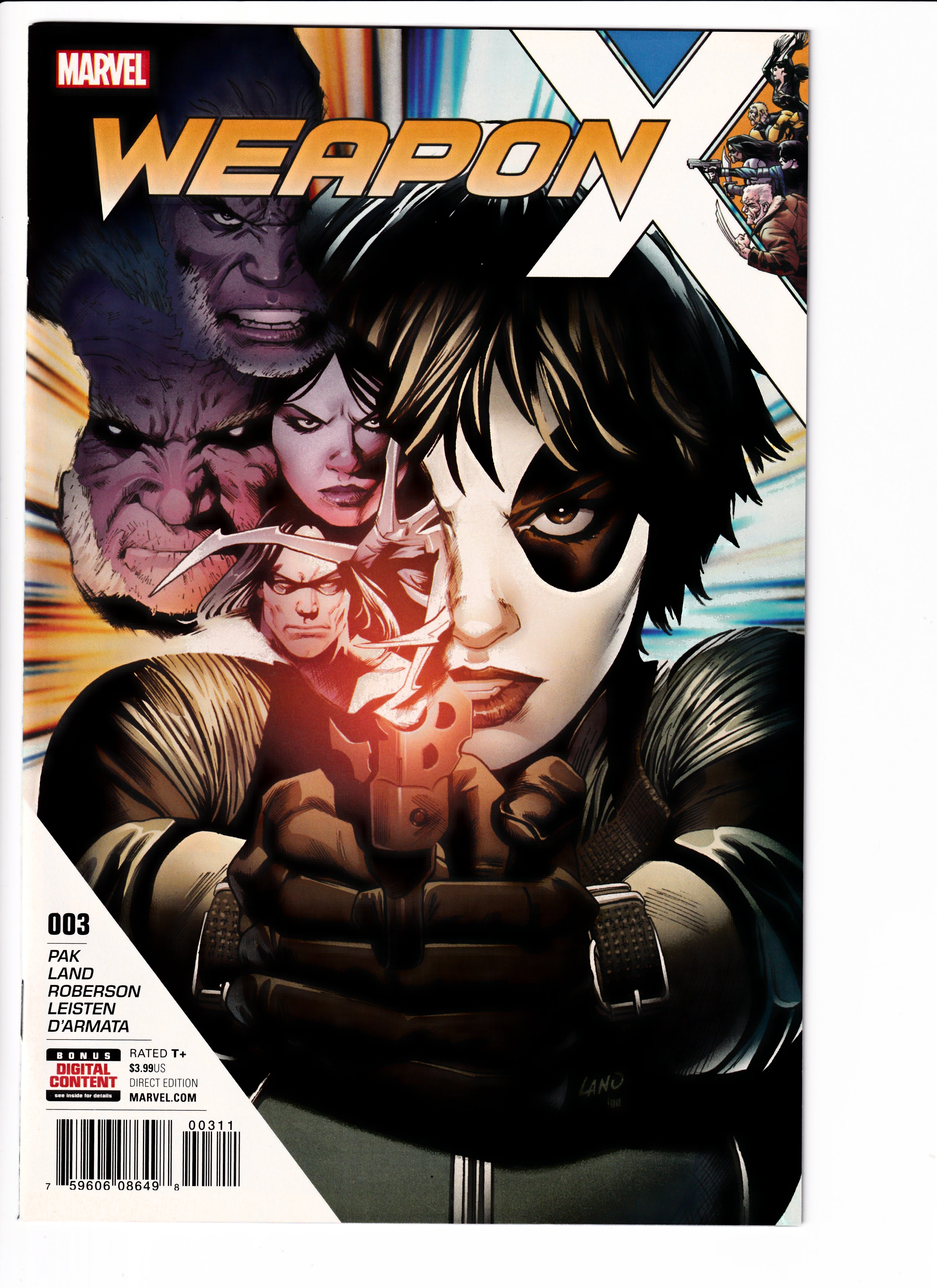 Weapon X #3 NM (9.4) (2017)