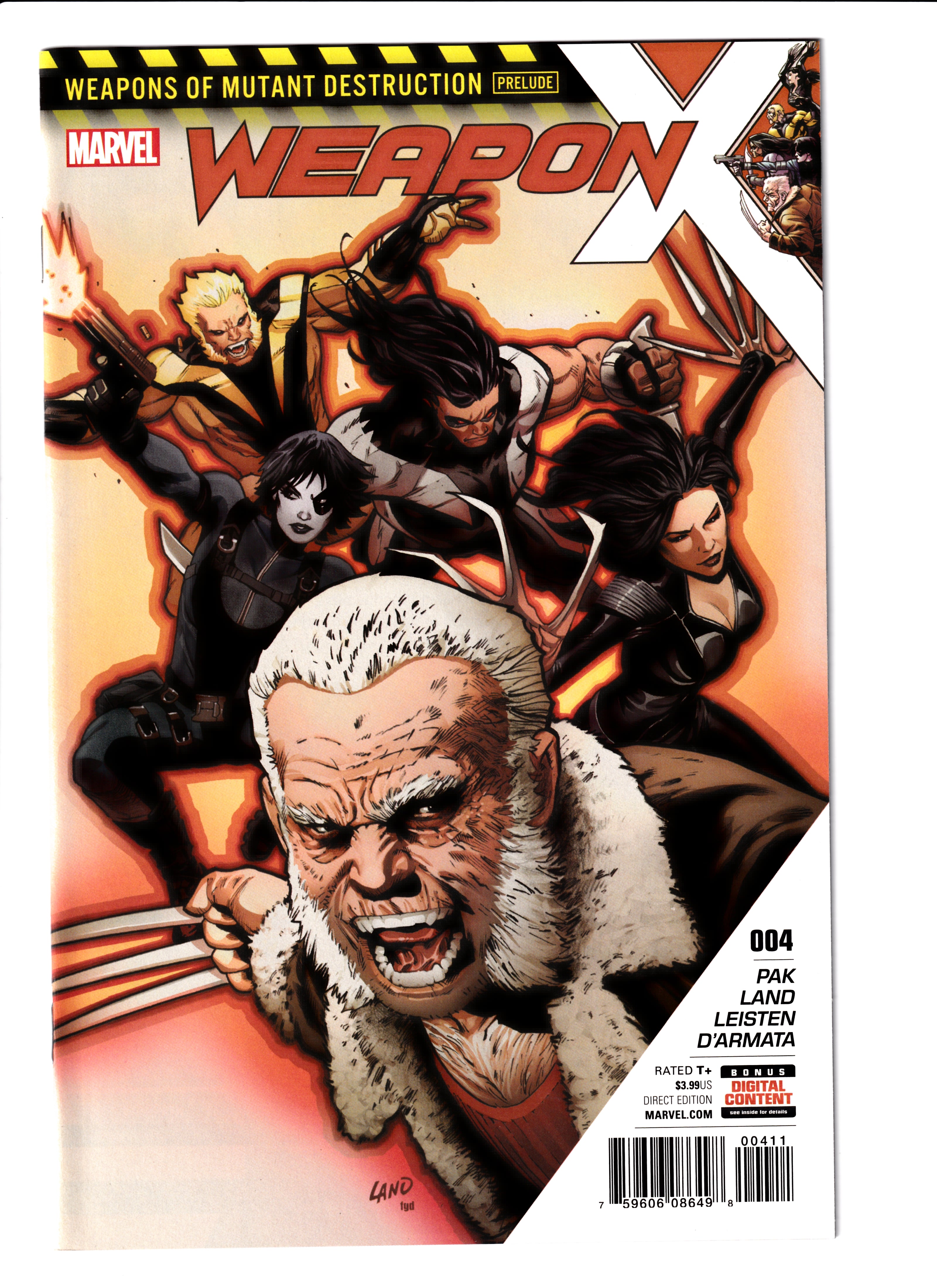 Weapon X #4 NM (9.4) (2017)