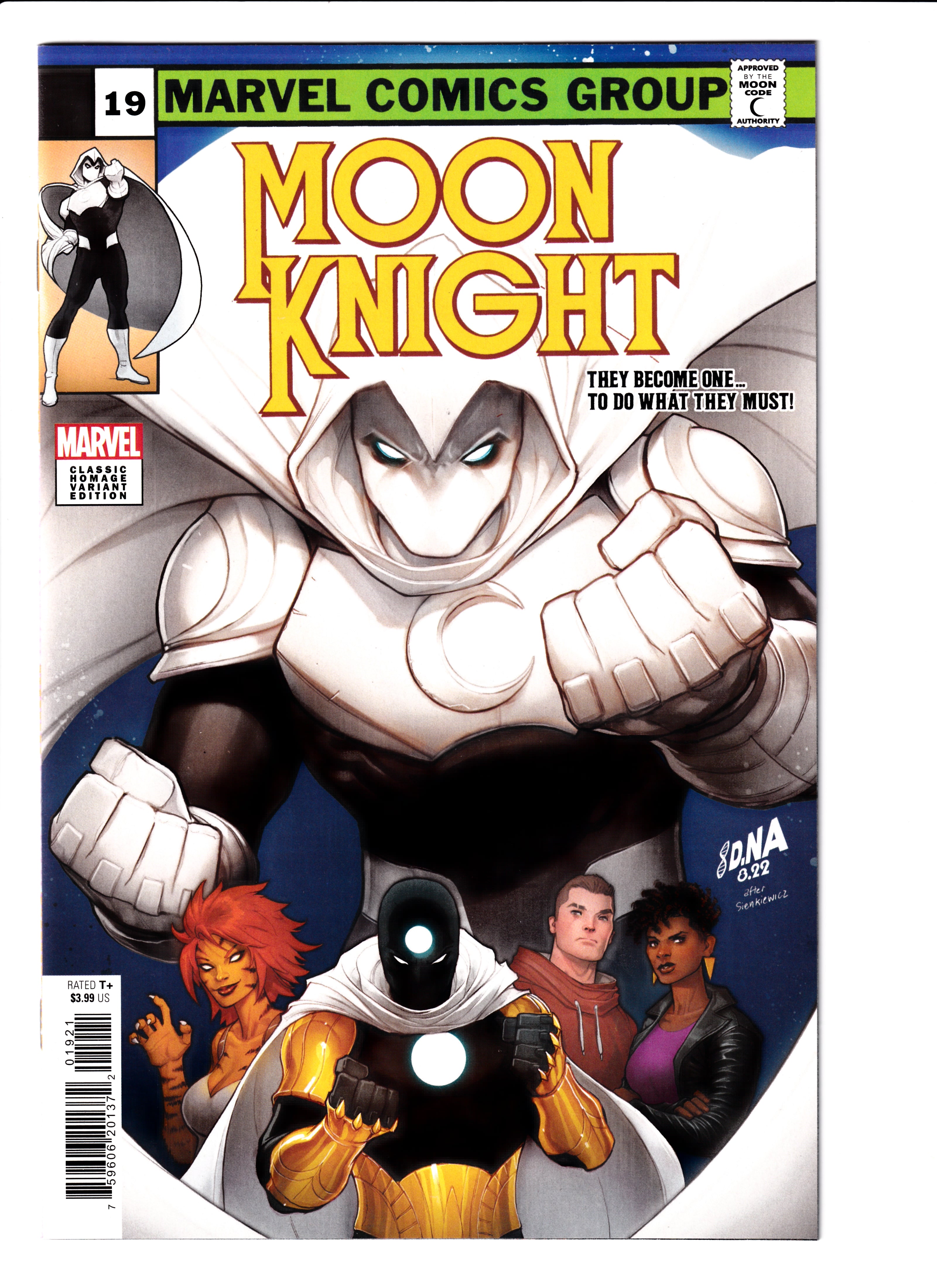 Moon Knight #19 Homage NM (9.4) (2023)