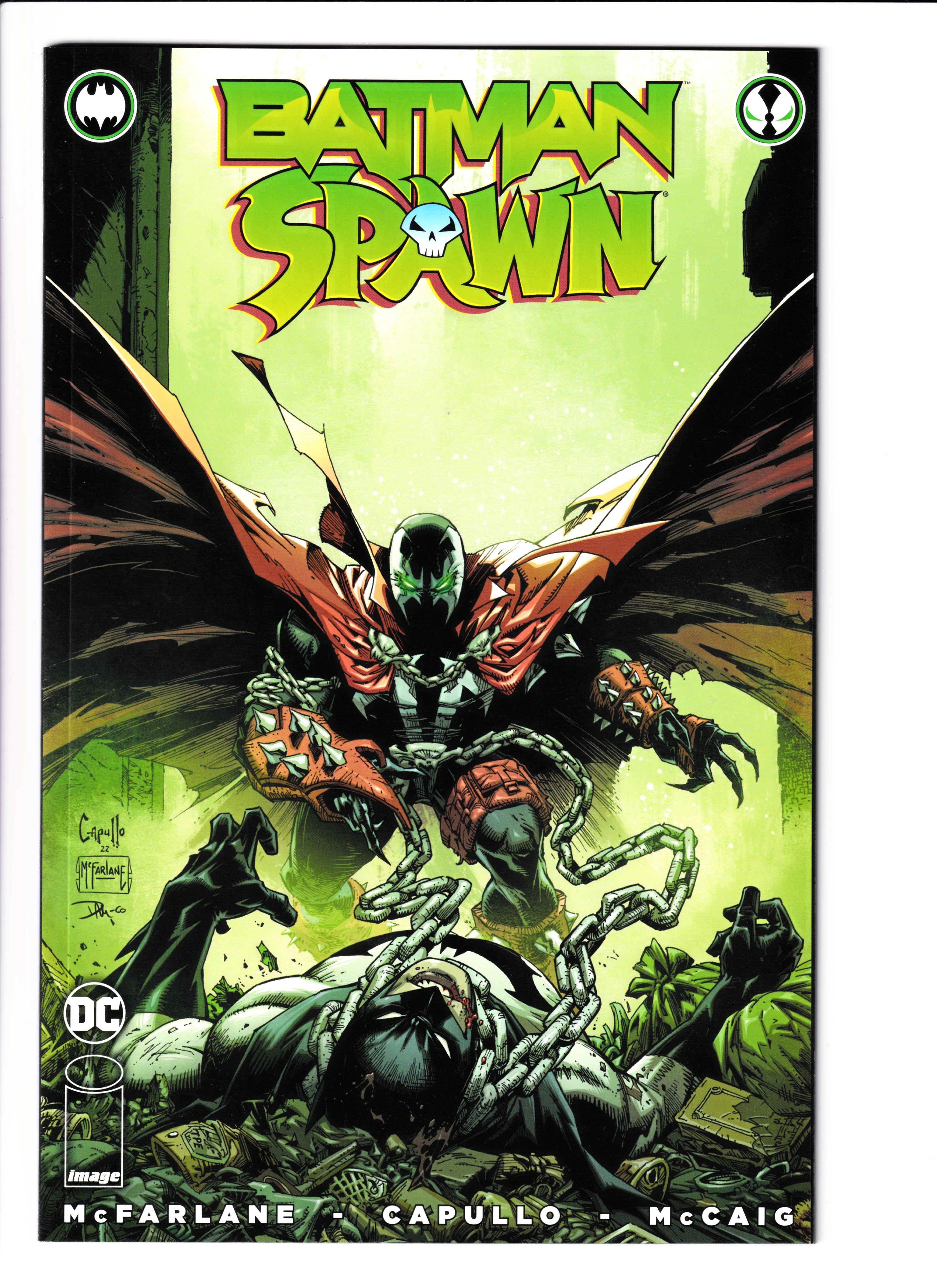 Batman Spawn #1 Capullo CVR NM (9.8) (2022)