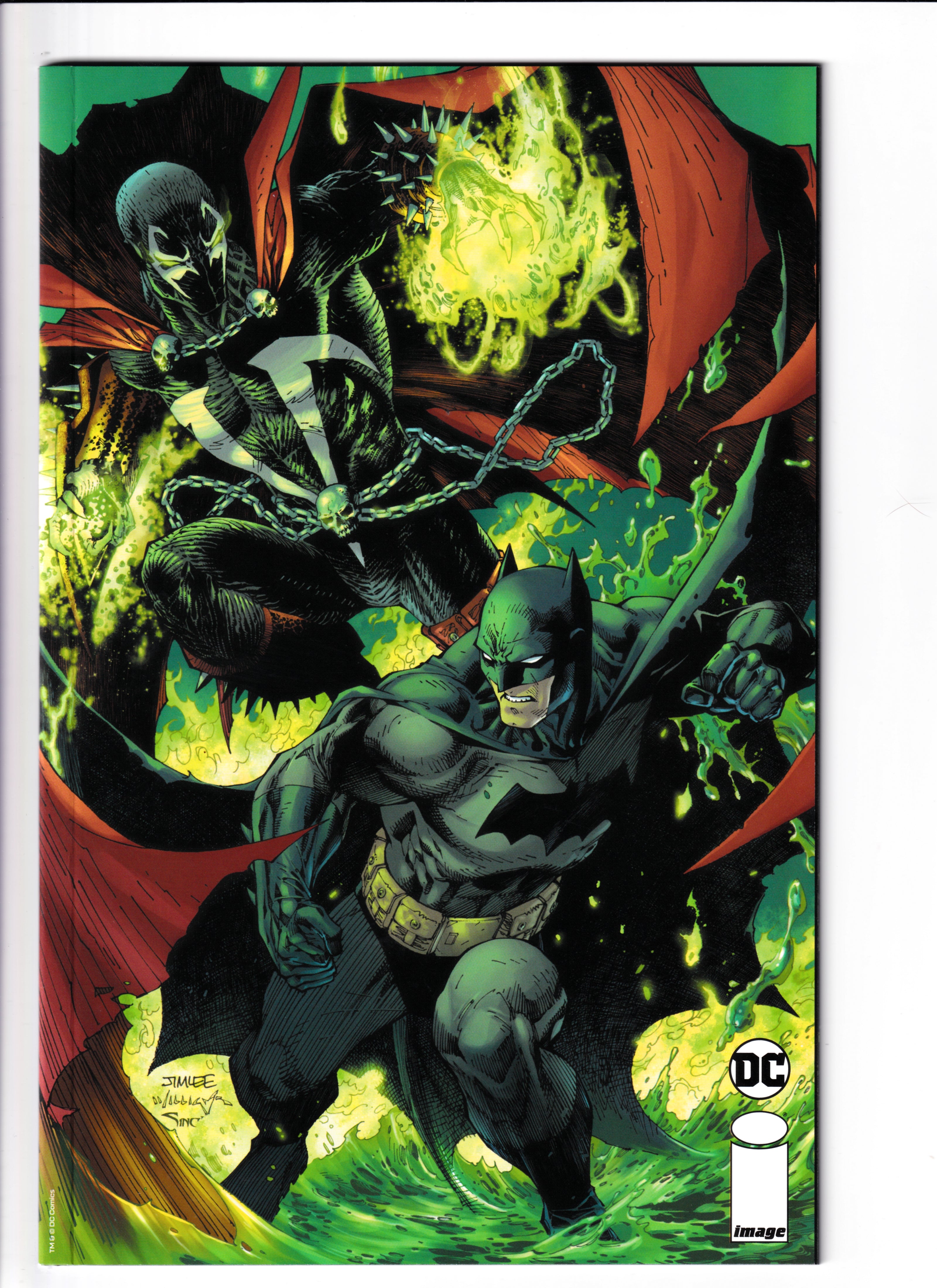 Batman Spawn #1 Jim Lee CVR NM (9.8) (2022)
