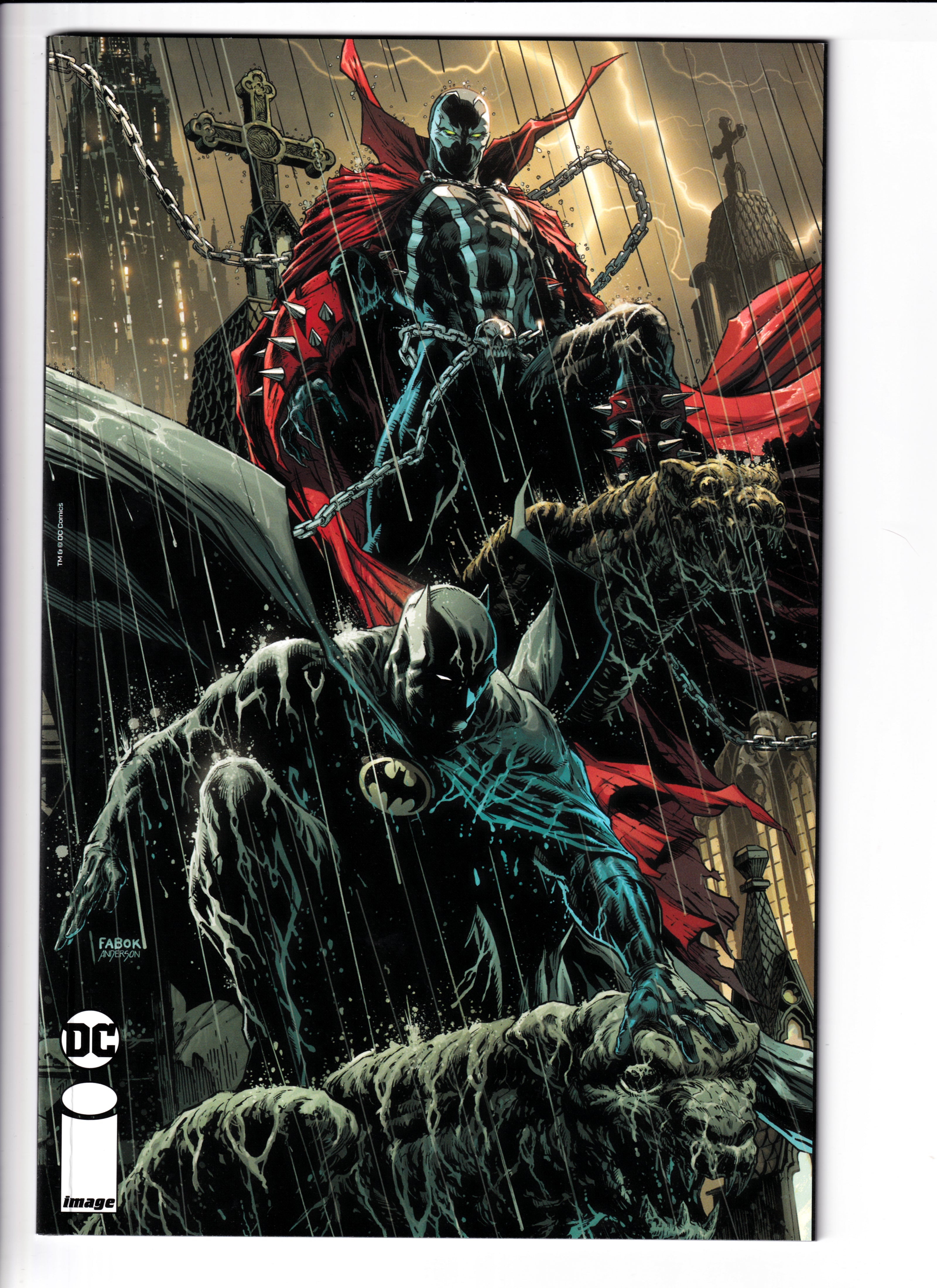 Batman Spawn #1 Fabok CVR NM (9.8) (2022)