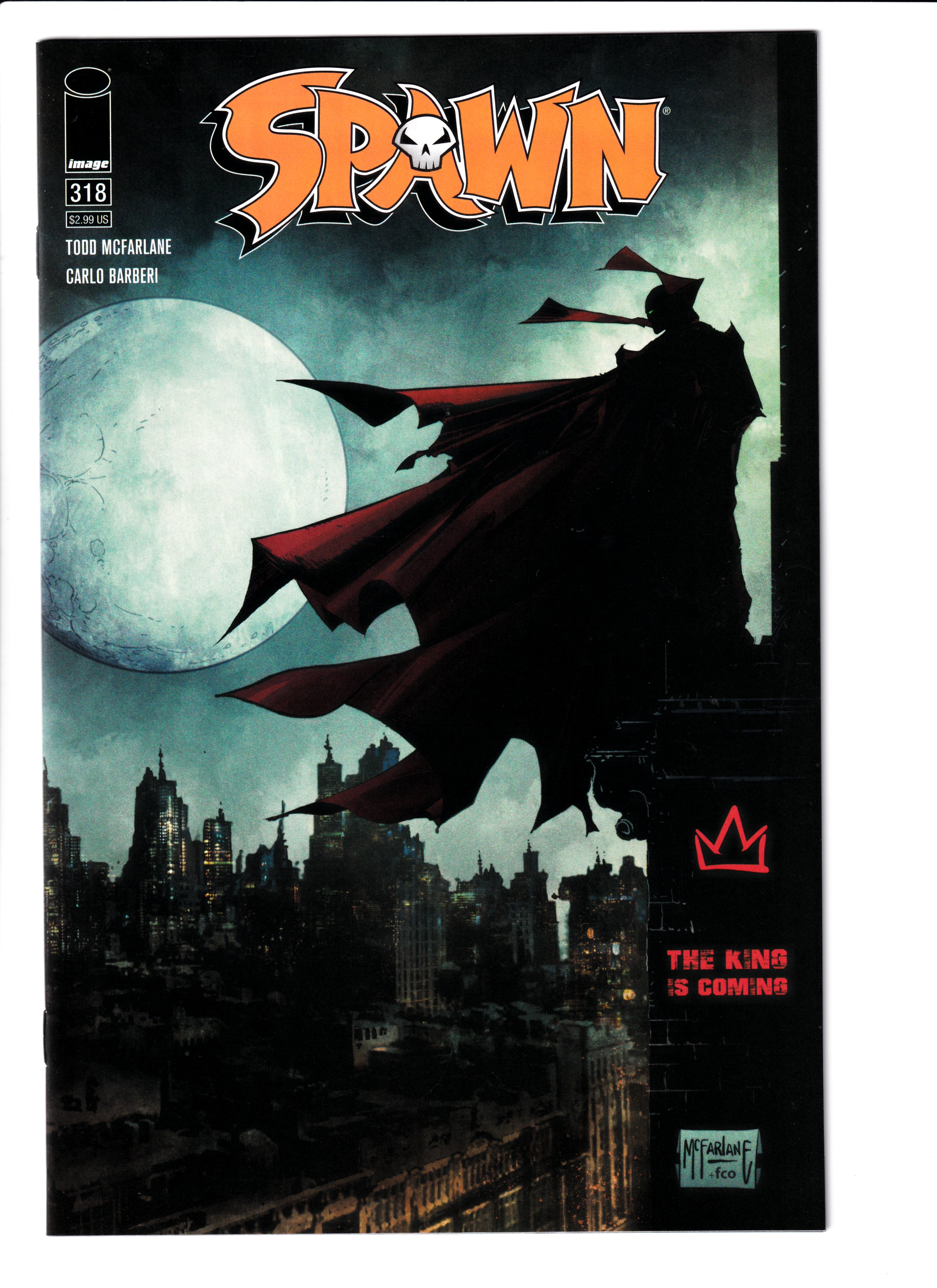 Spawn #318 McFarlane Var NM (9.6) (2021)