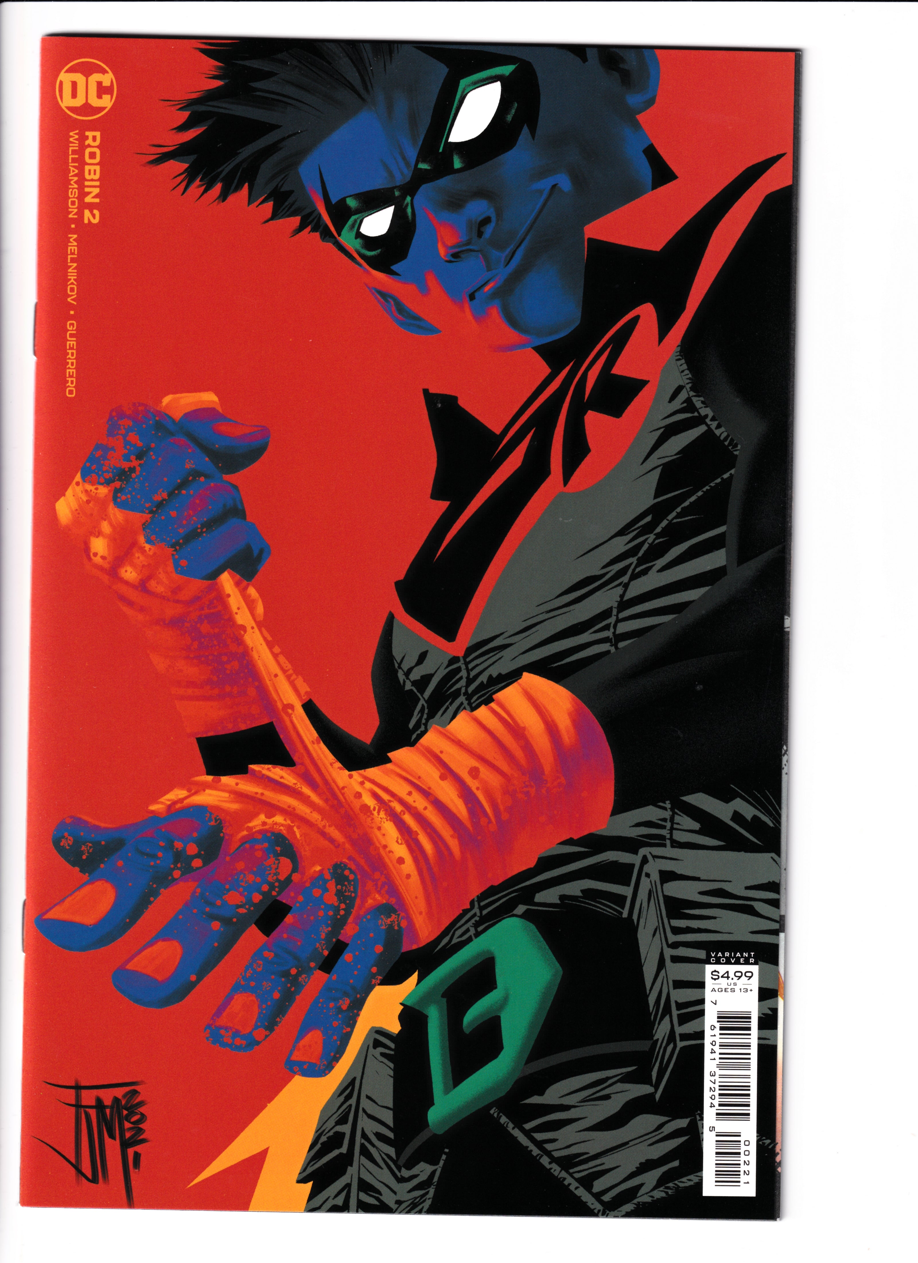 Robin #2 Manapul Var NM (9.6) (2021)