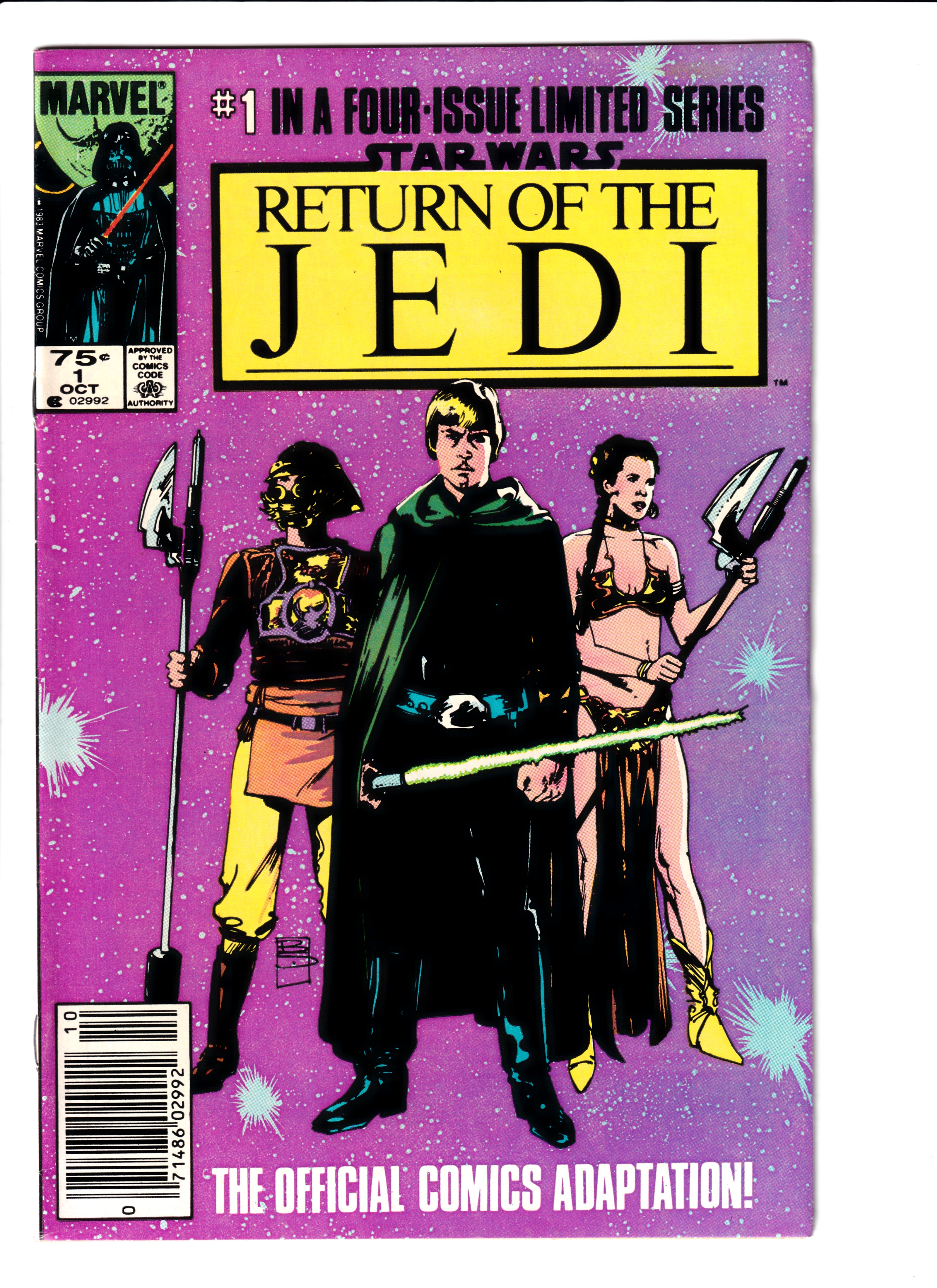 Star Wars: Return of The Jedi #1 Canadian Price Var. VF (7.5) (1983)
