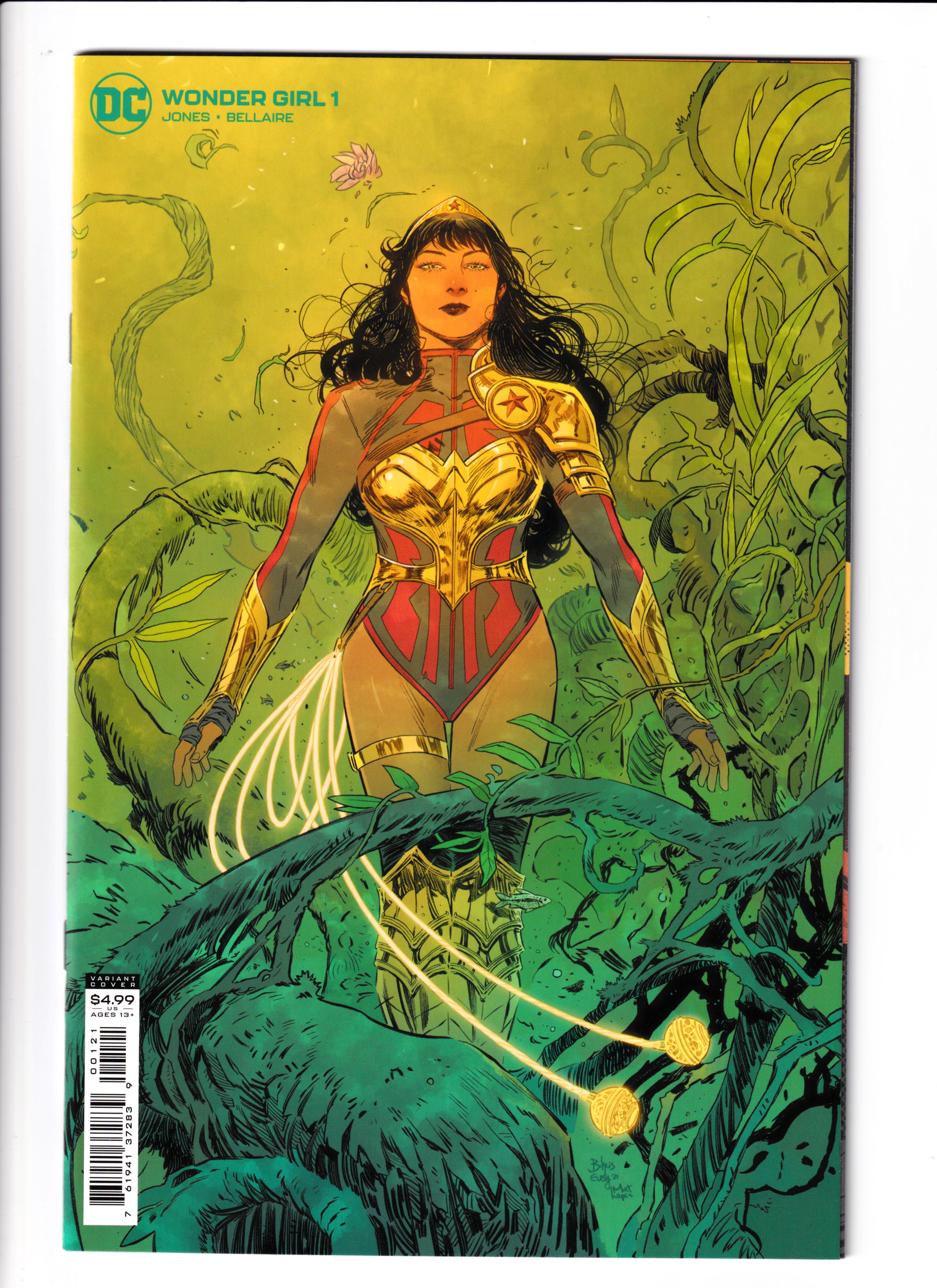 Wonder Girl #1 Evely Var. NM (9.6) (2021)