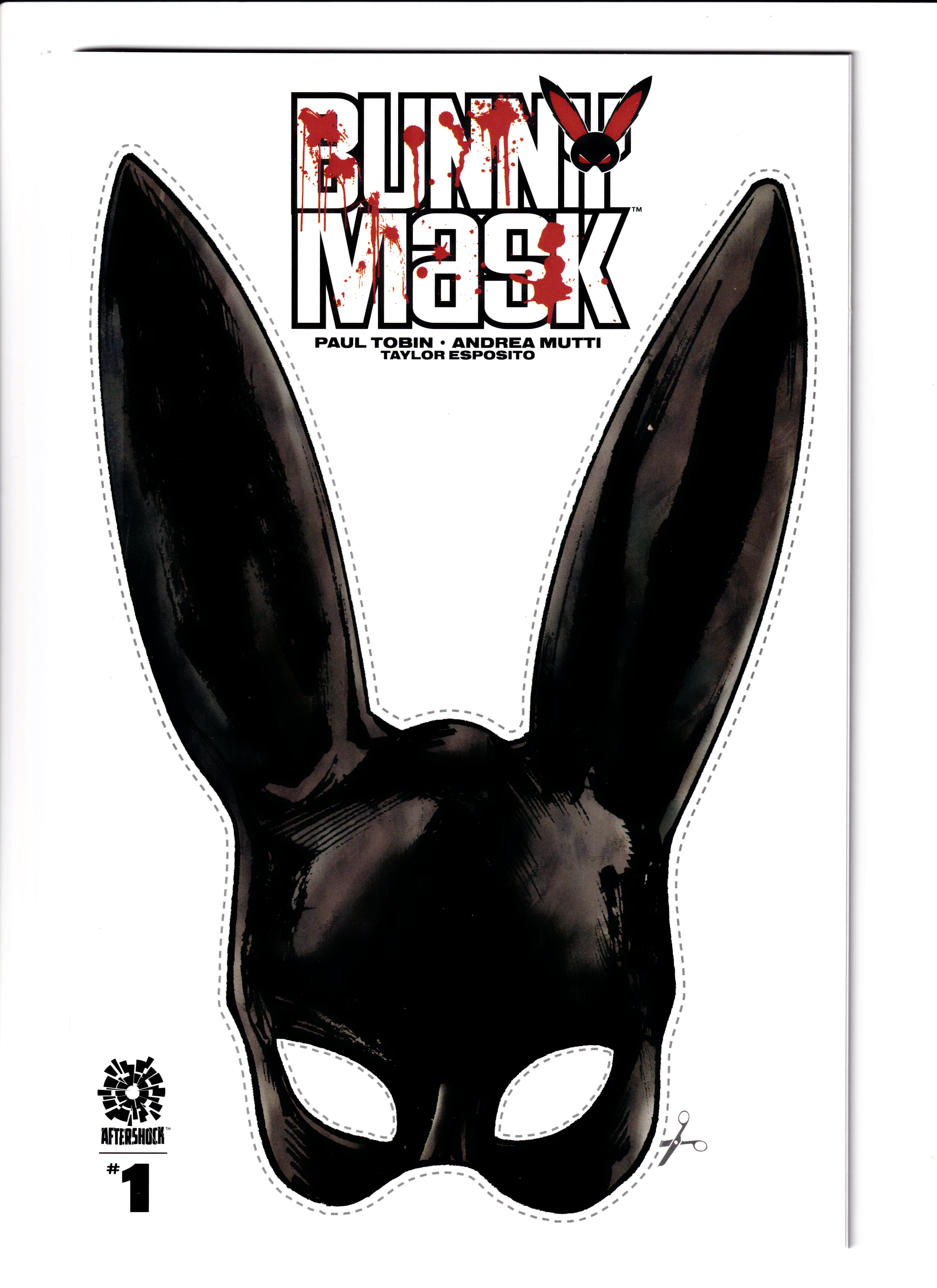 Bunny Mask #1 Cutout Var. NM (9.6) (2021)