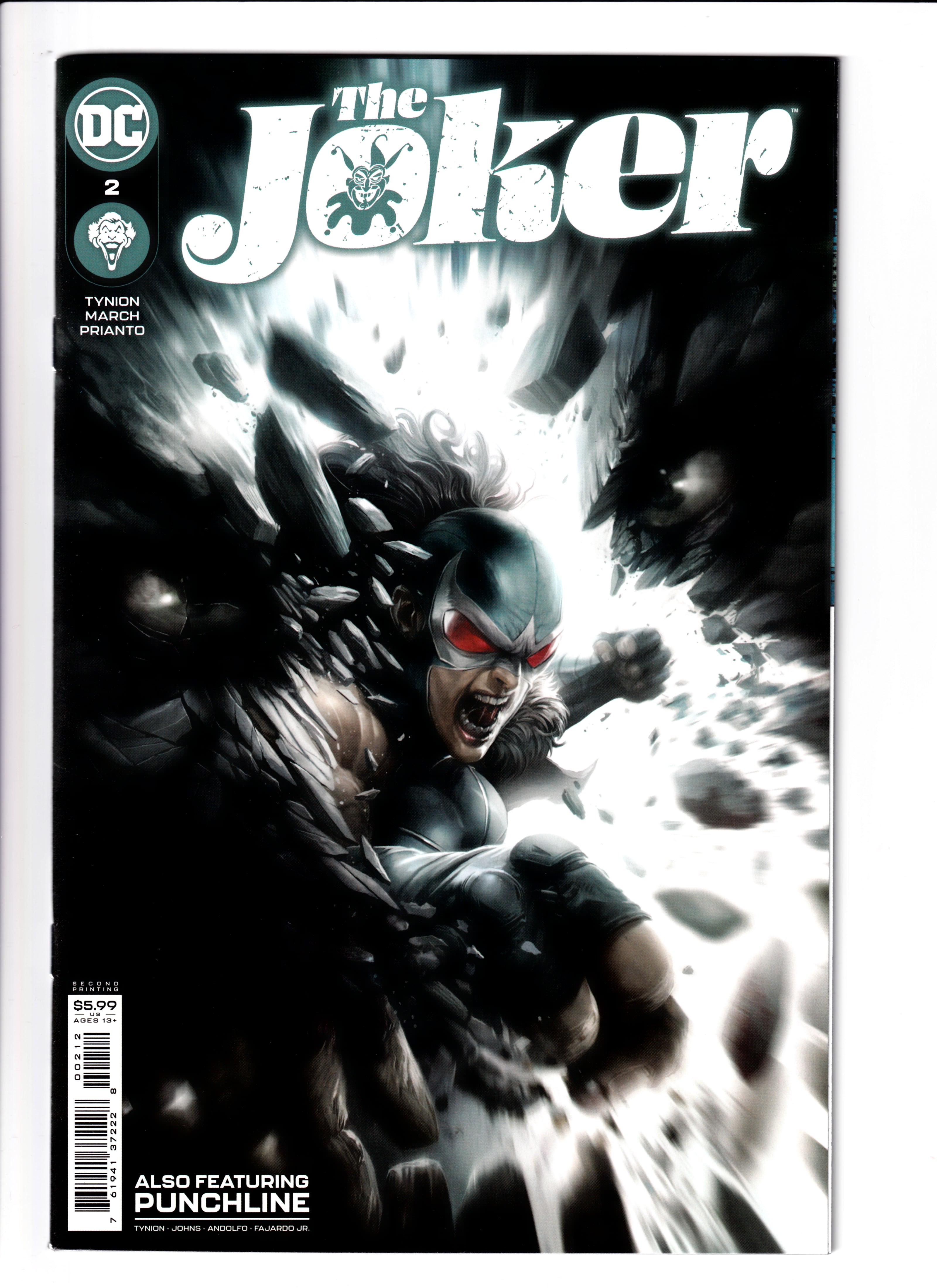 The Joker #2 2nd Print NM (9.6) (2021)