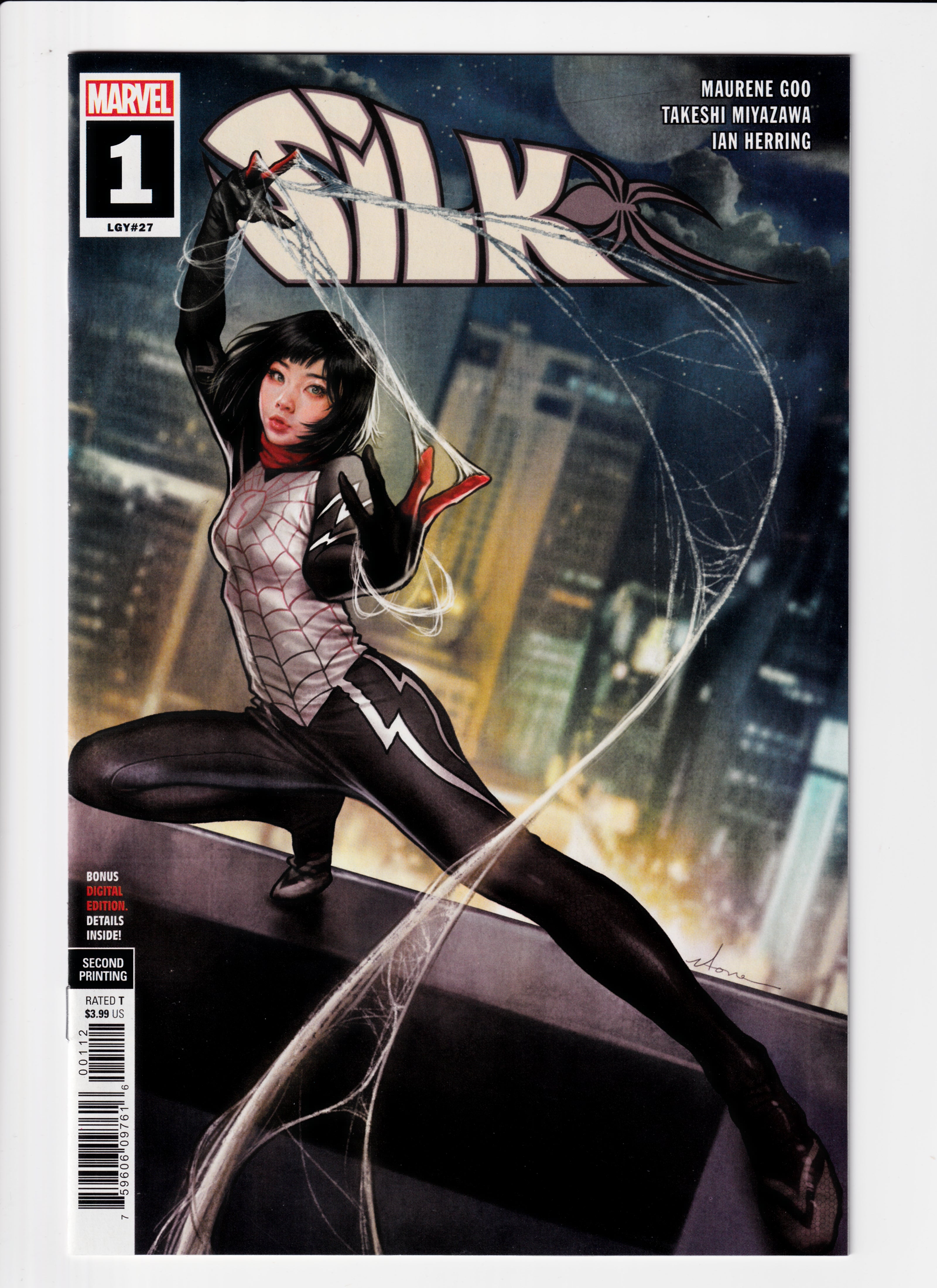Silk #1 2nd Print NM (9.6) (2021)