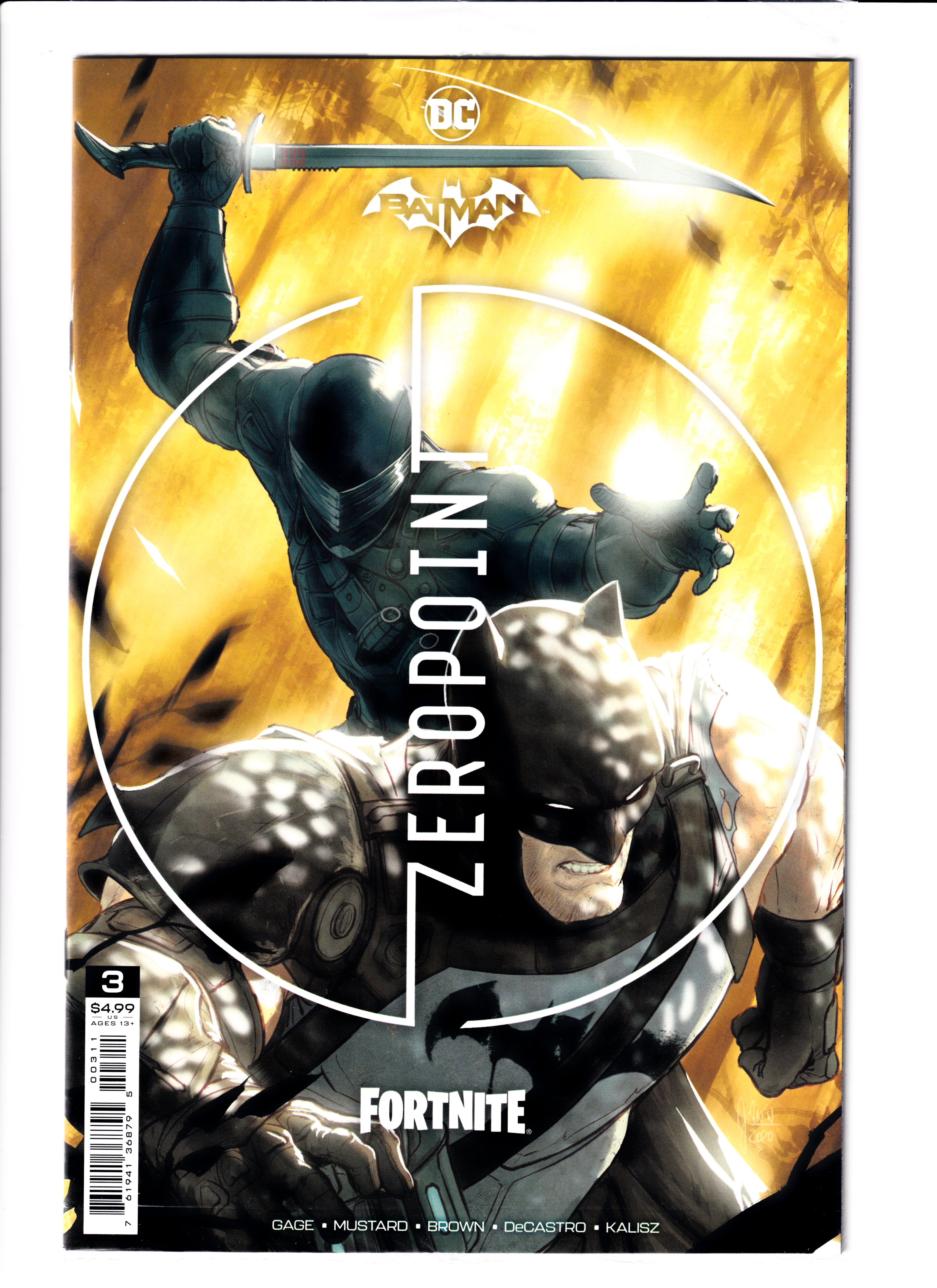 Batman/Fortnite #3 Sealed Polybag NM (9.6) (2021)