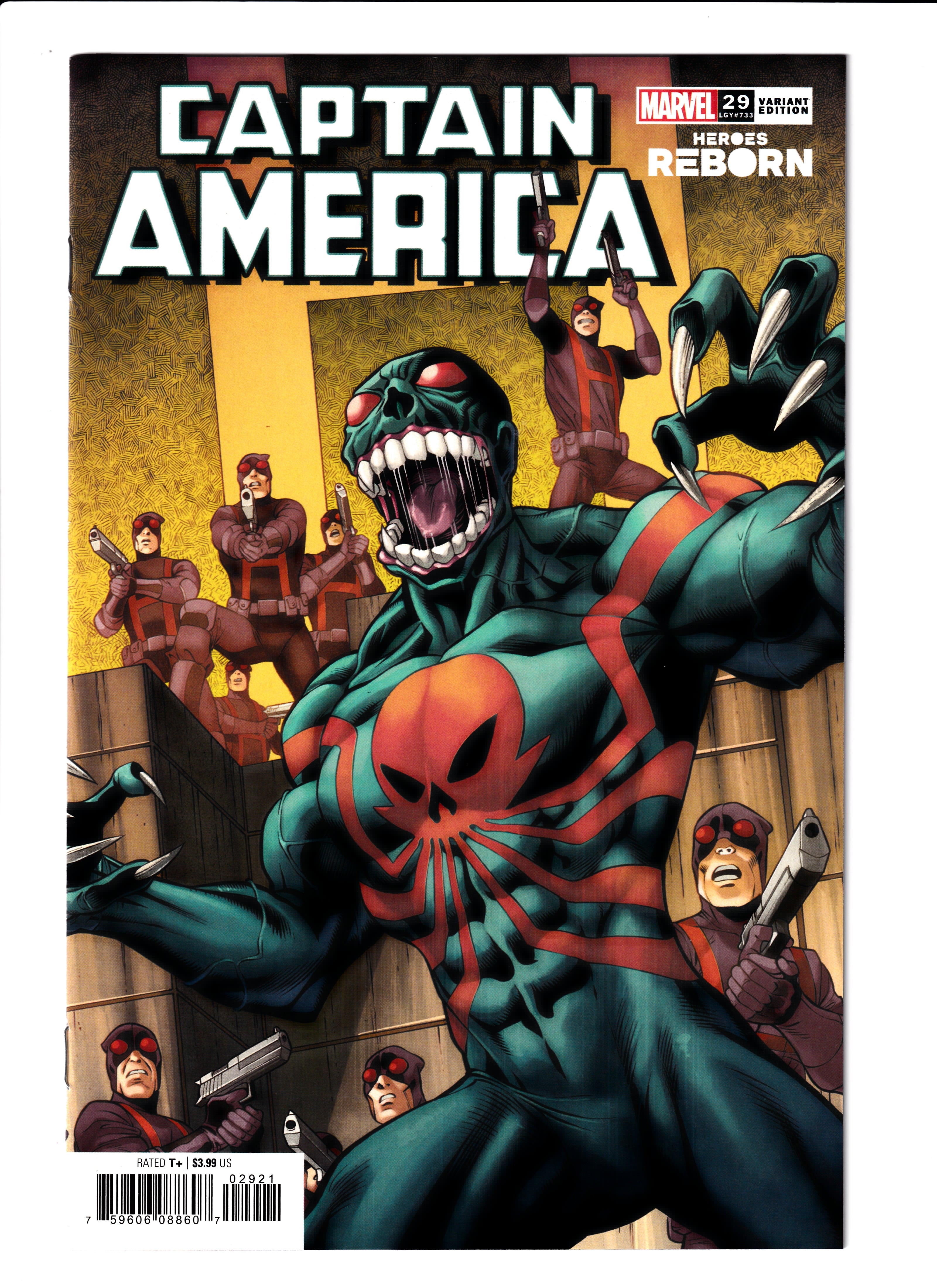 Captain America #29 Reborn Var. NM (9.6) (2021)