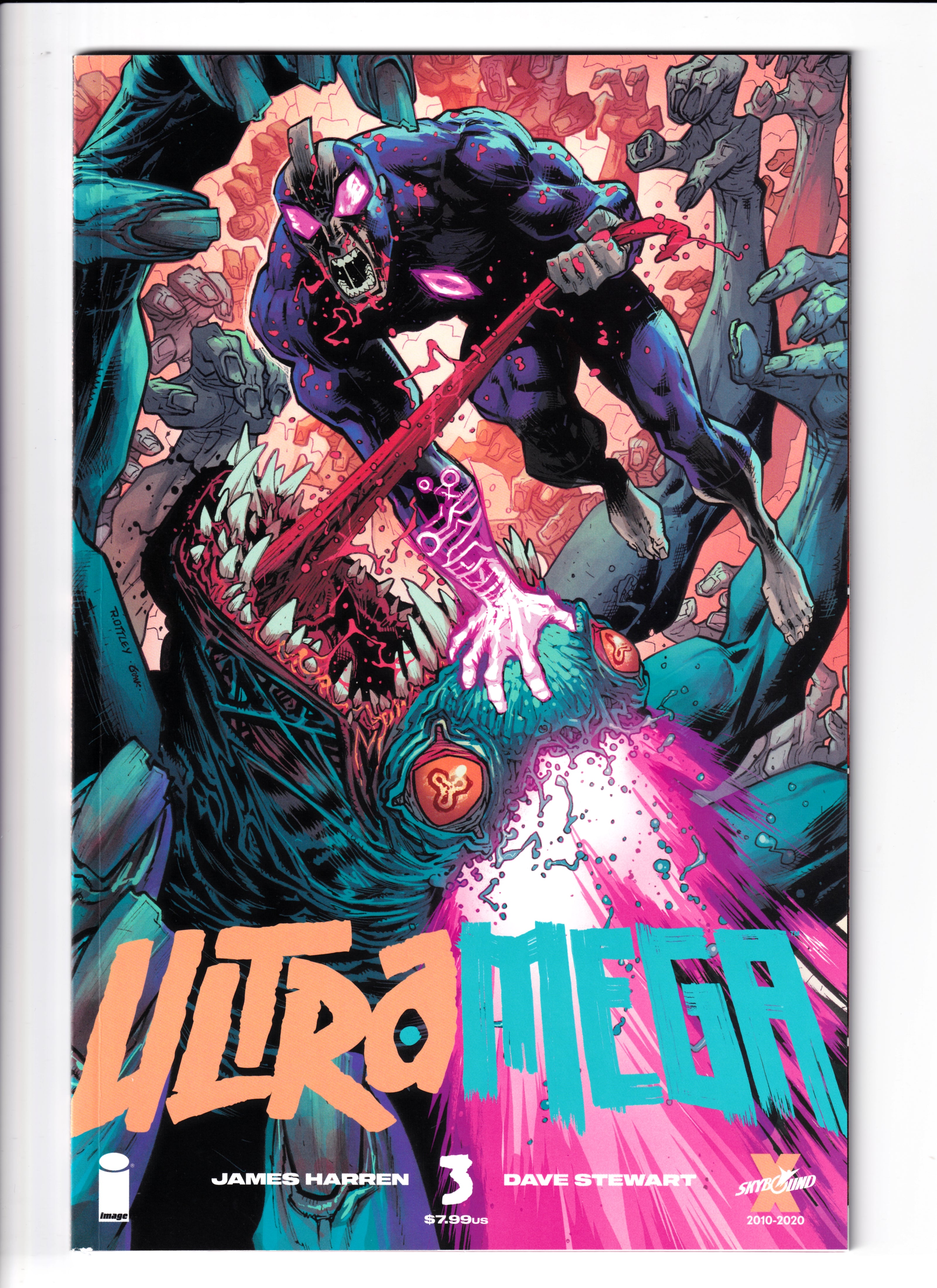 Ultramega #3 Ottley Var. NM (9.6) (2021)