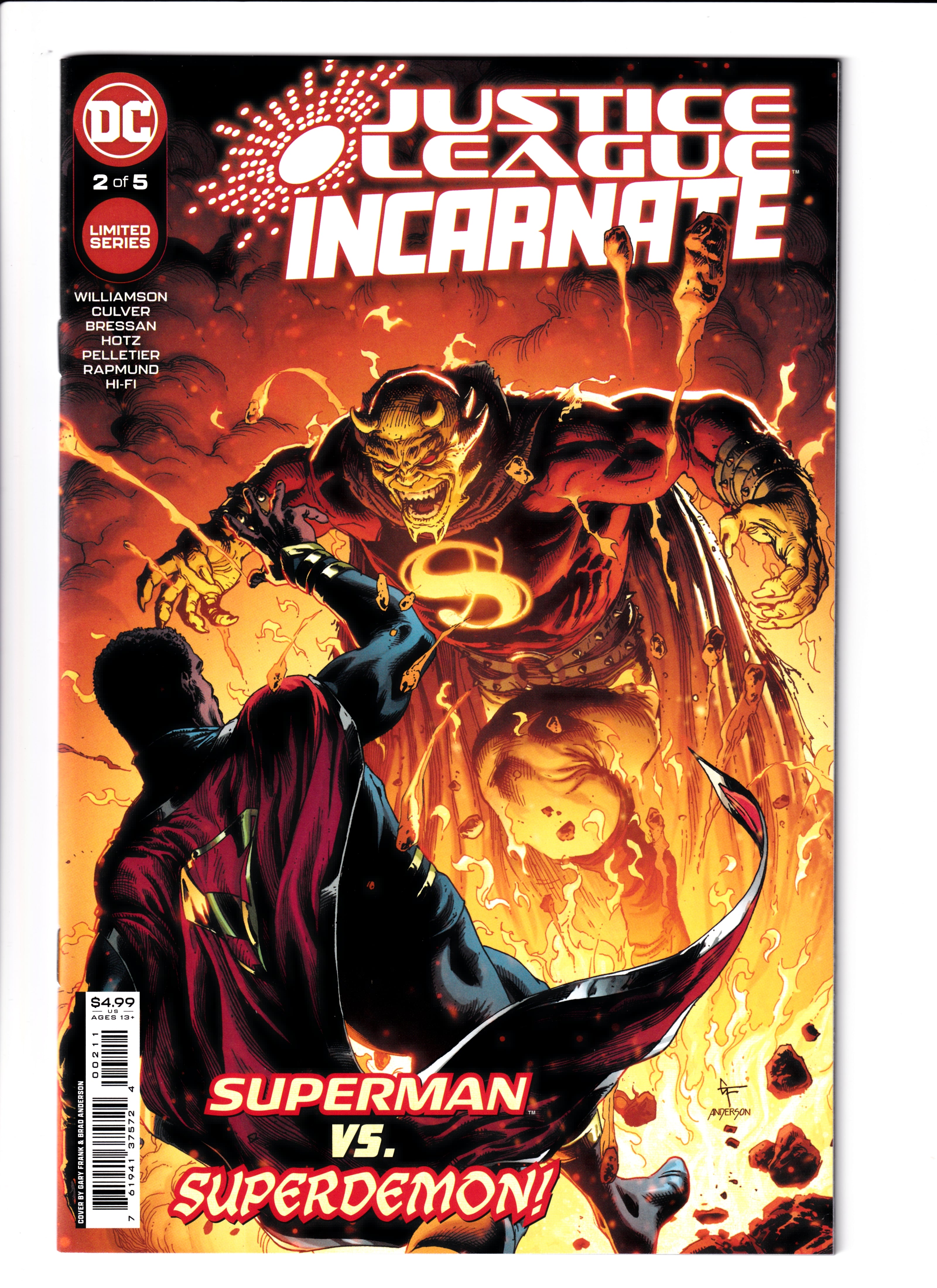 Justice League Incarnate #2 NM (9.6) (2021)