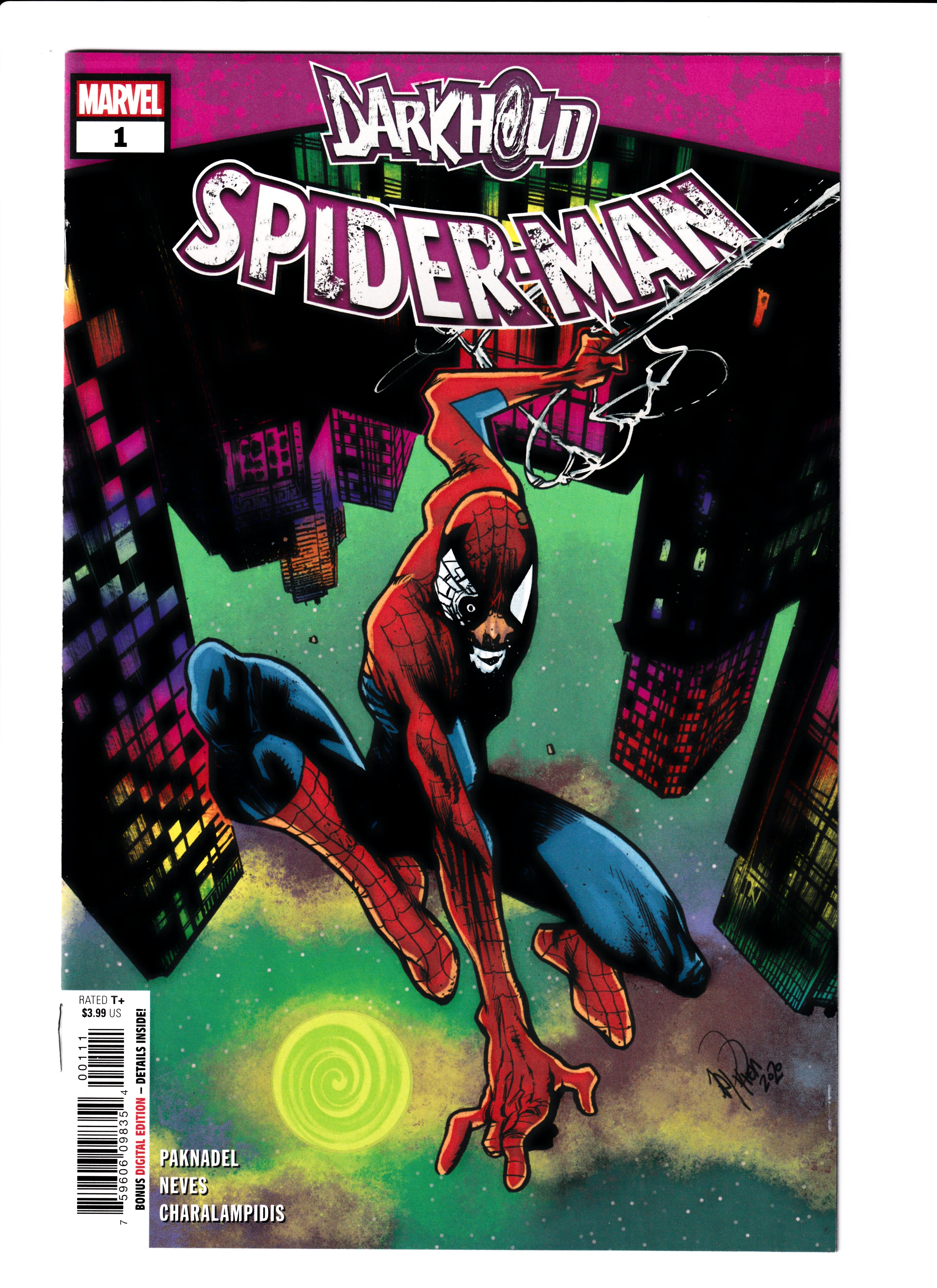 Darkhold: Spider-Man #1 Nm (9.6) (2021)