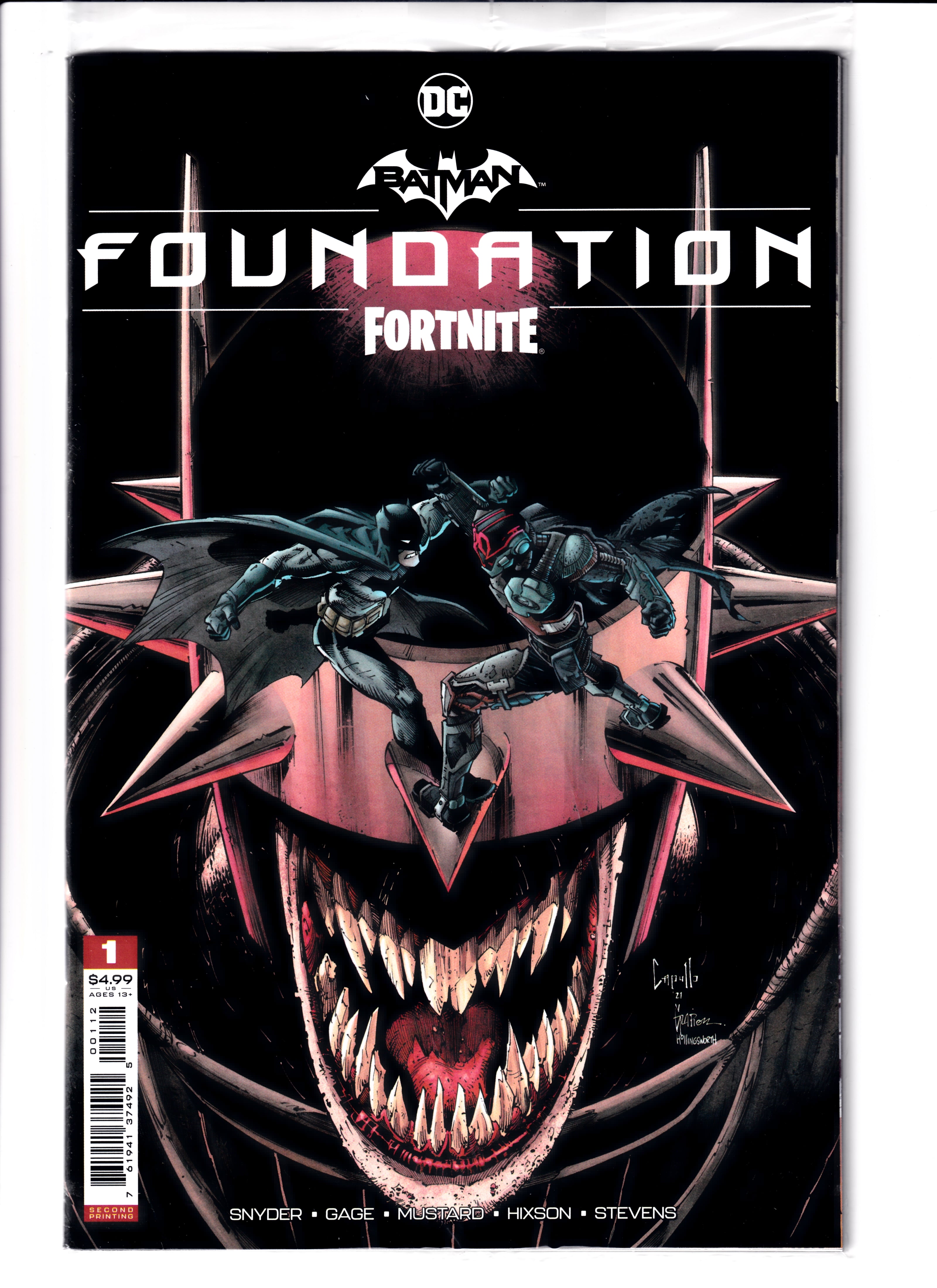 Batman/Fortnite #1 2nd Print Sealed Polybag NM (9.6) (2021)