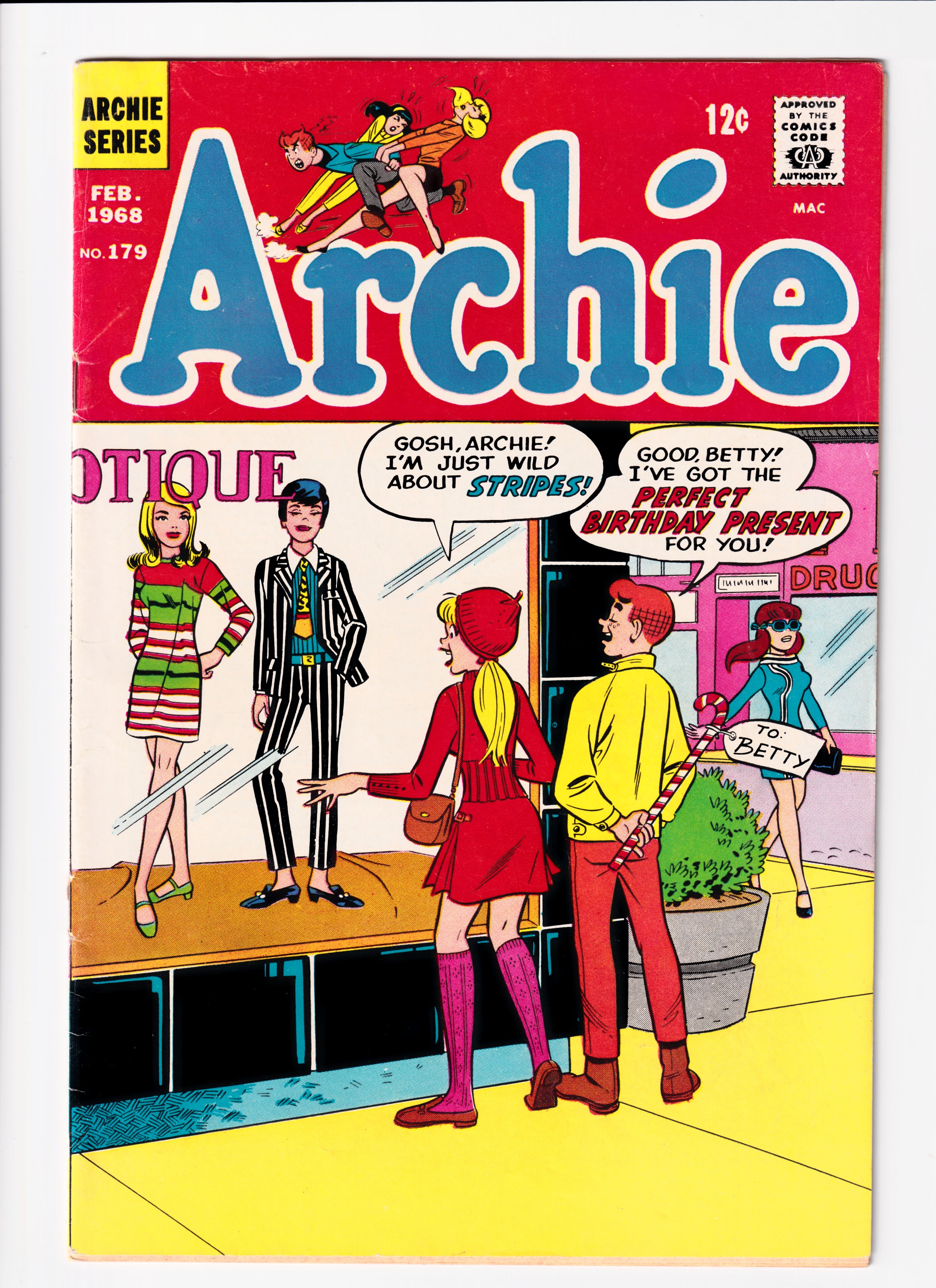 Archie #179 Mid Grade (1968)