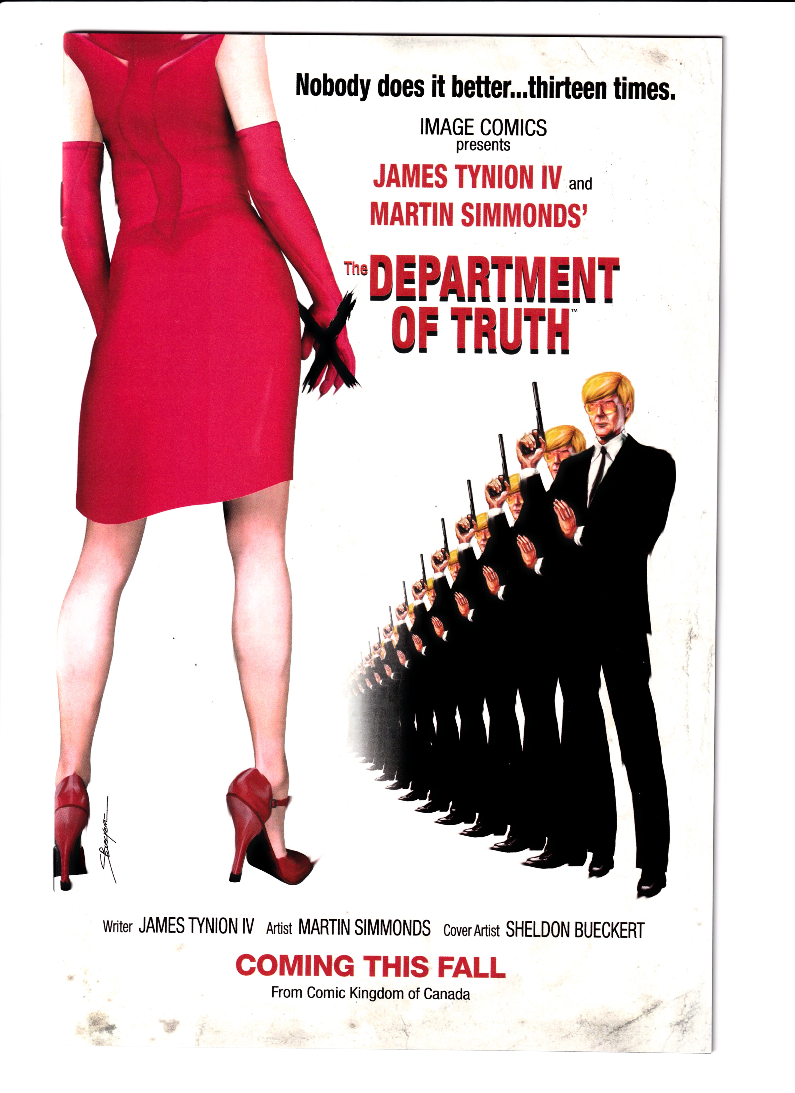 Department of Truth #13 Bueckert Exclusive NM (9.8) (2021)
