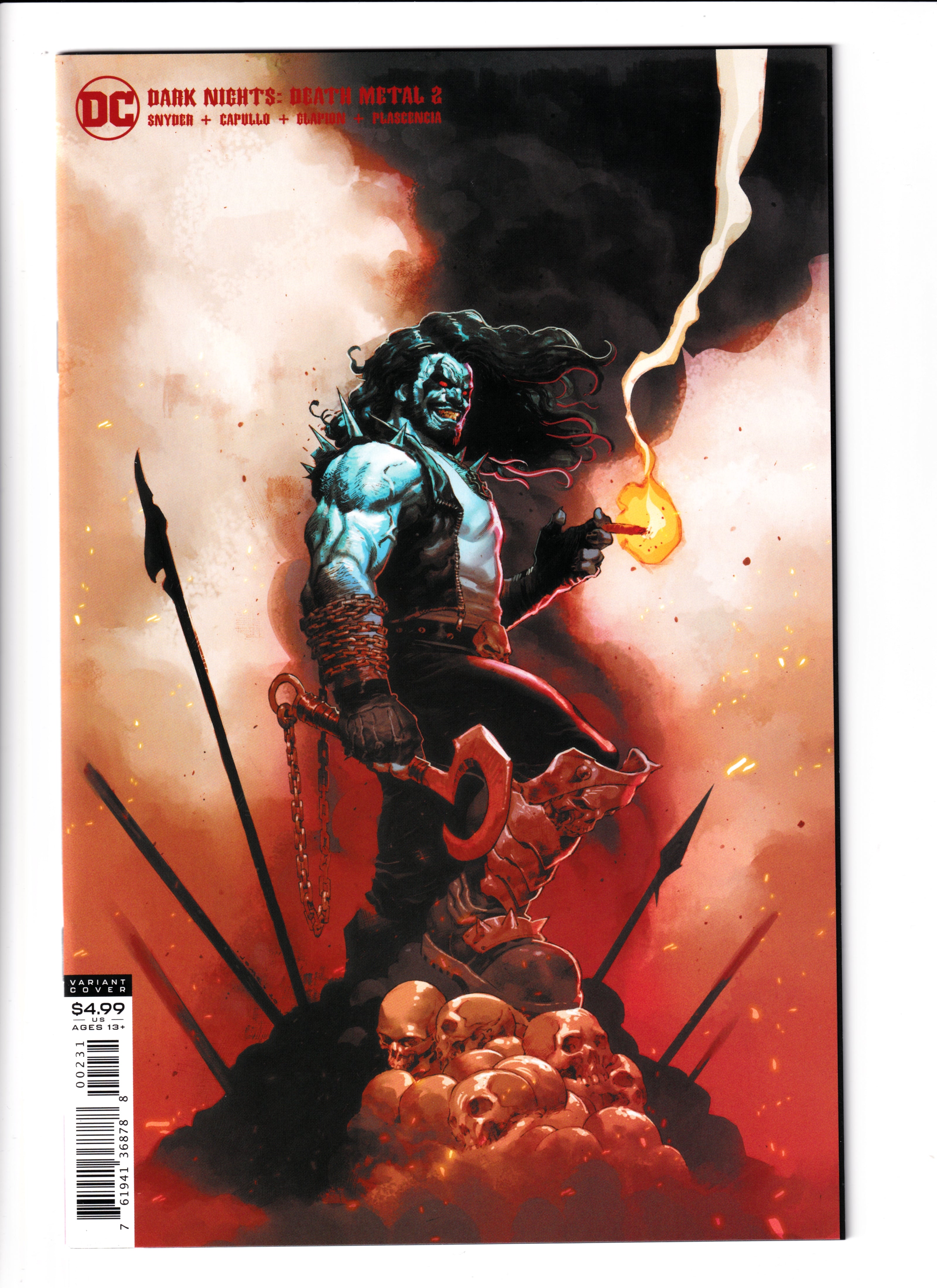 Dark Knights: Death Metal #2 Opena Lobo Var NM (9.8) (2020)