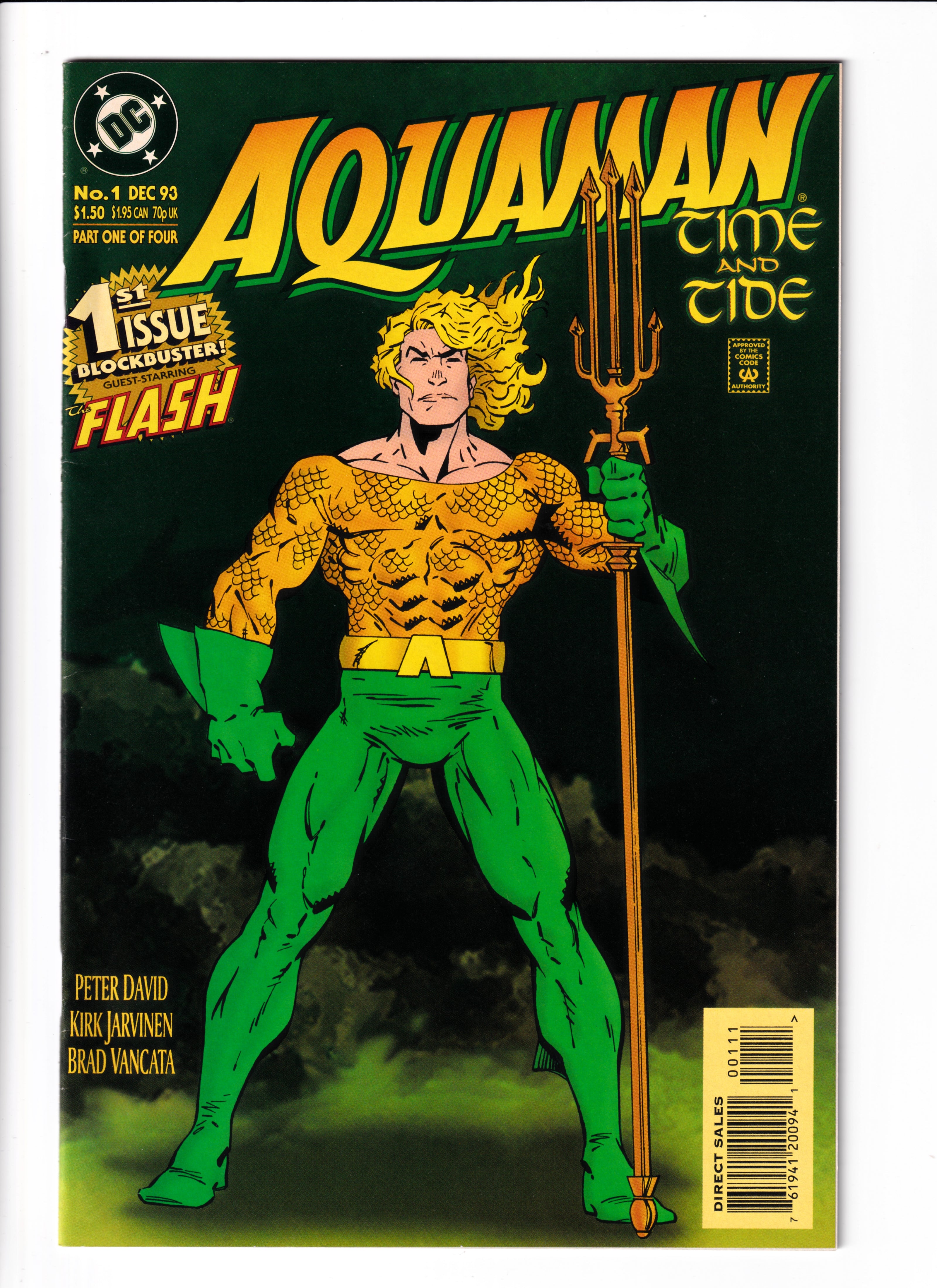Aquaman: Time and Tide #1 VF (8.5) (1993)