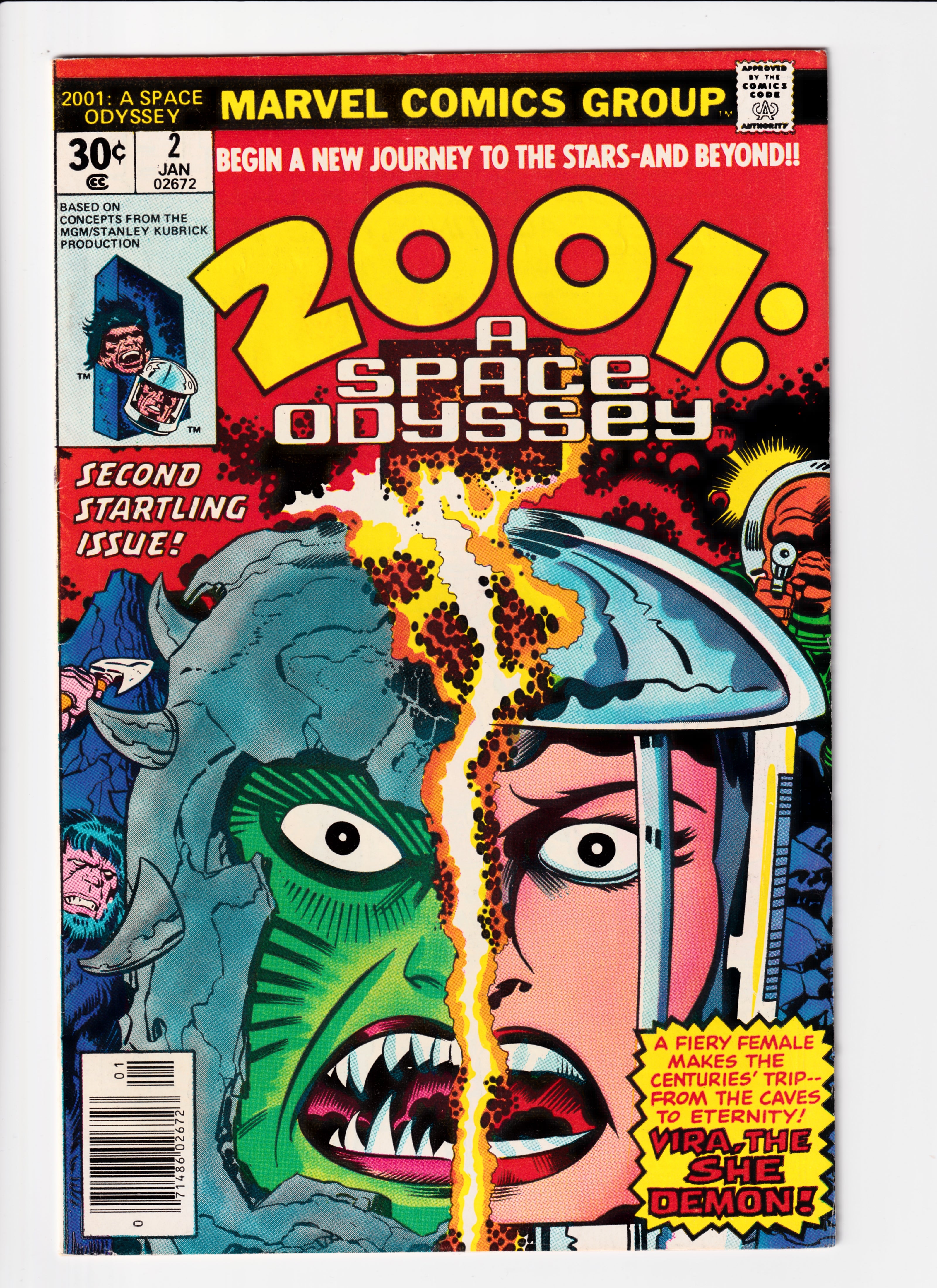 2001: A Space Odyssey #2 FN (7.0) (1977)