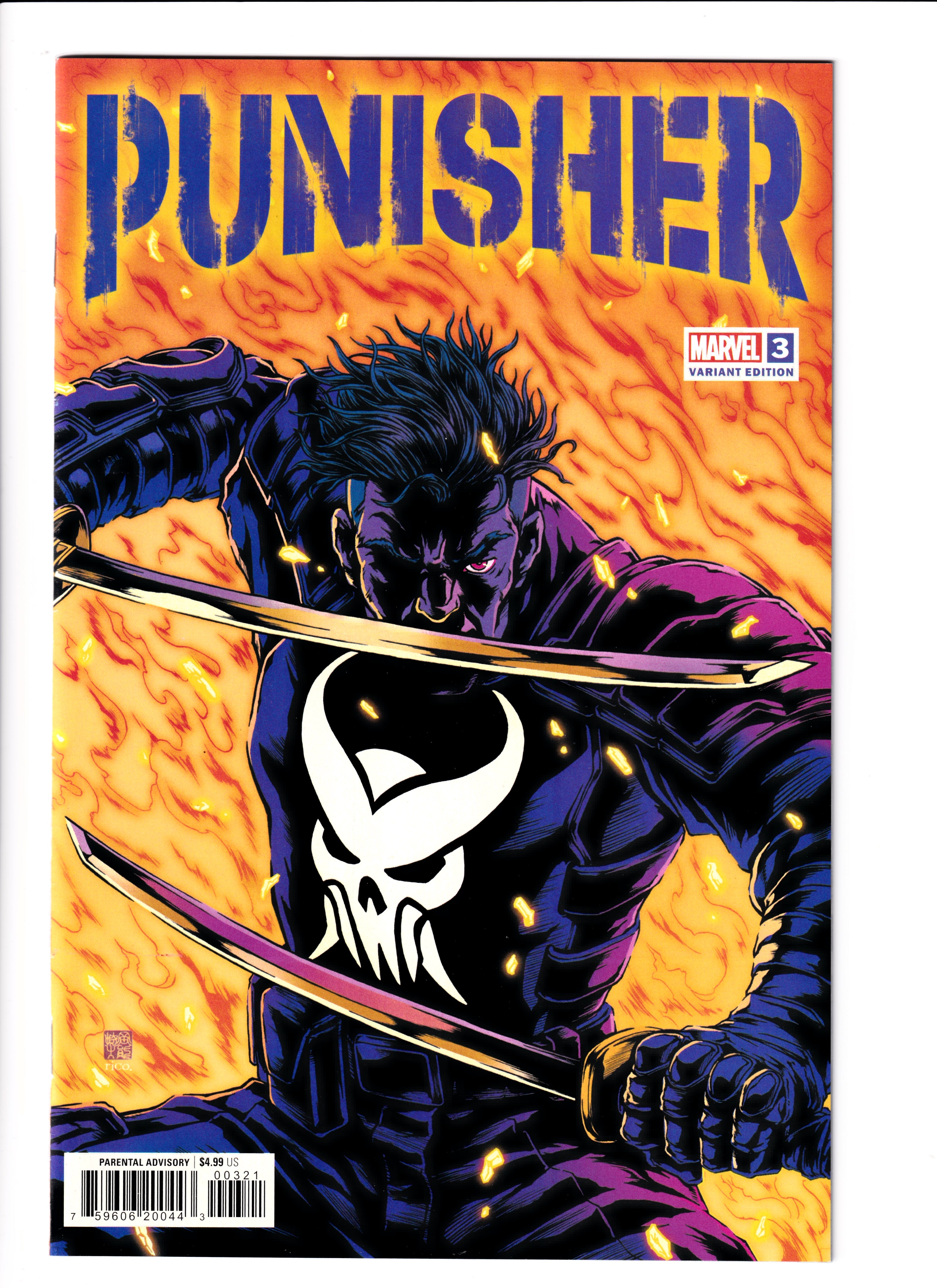Punisher #3 Okazaki Var NM (9.8) (2022)