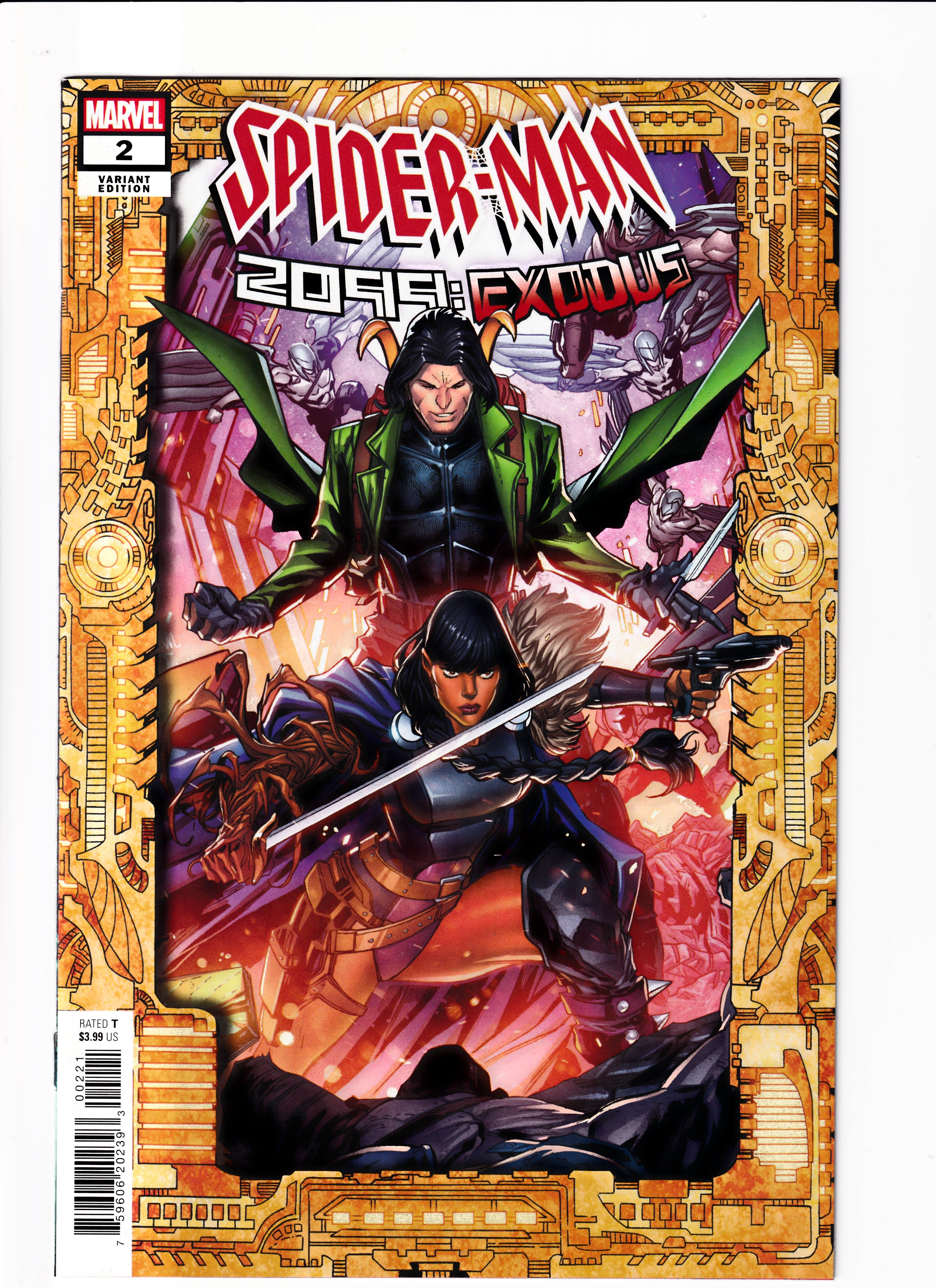 Spider-Man 2099: Exodus #2 Lashley Var NM (9.8) (2022)
