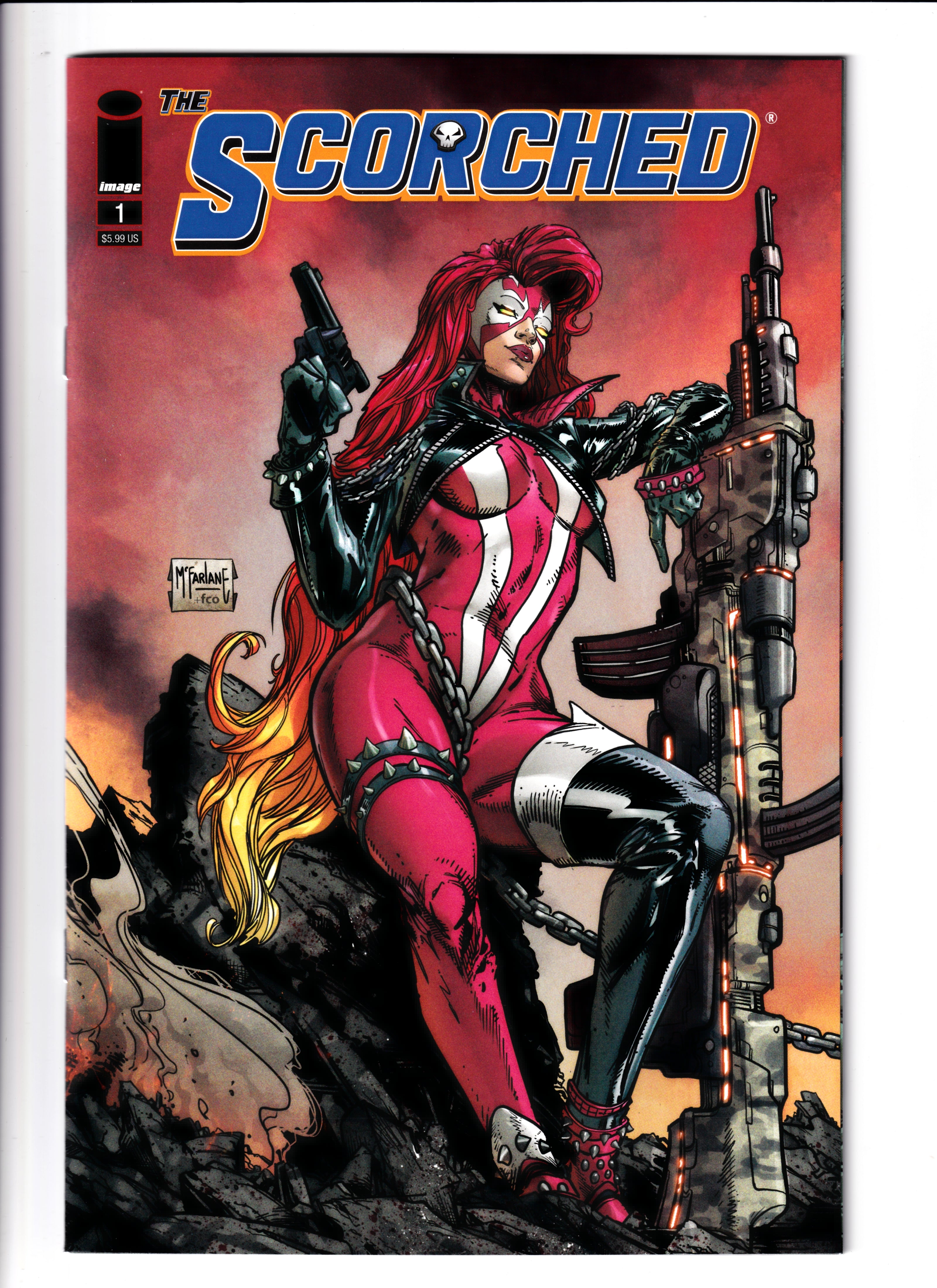 Scorched #1 McFarlane Cvr NM (9.8) (2022)