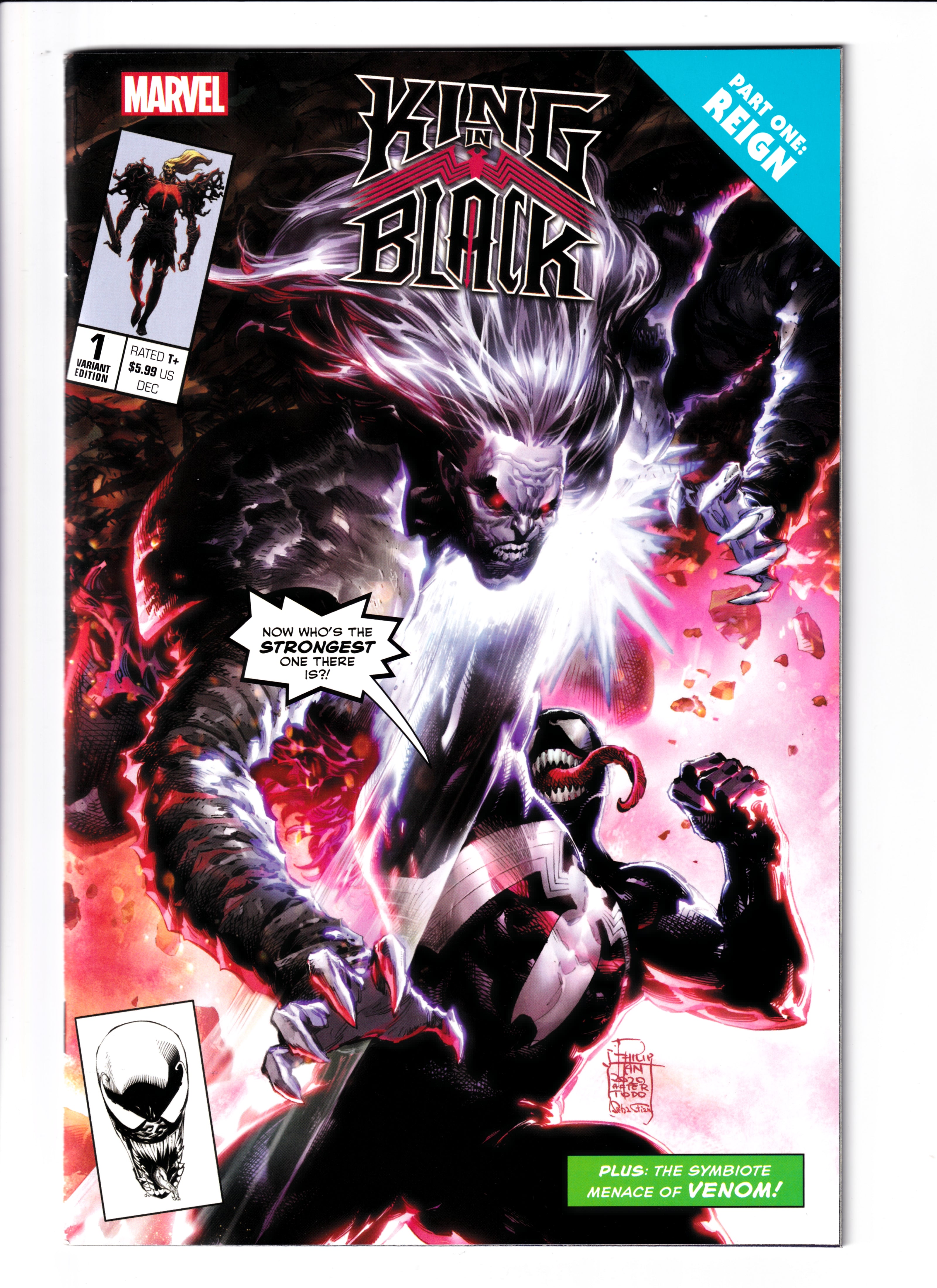 King In Black #1 Tan Homage Exclusive NM (9.8) (2020)