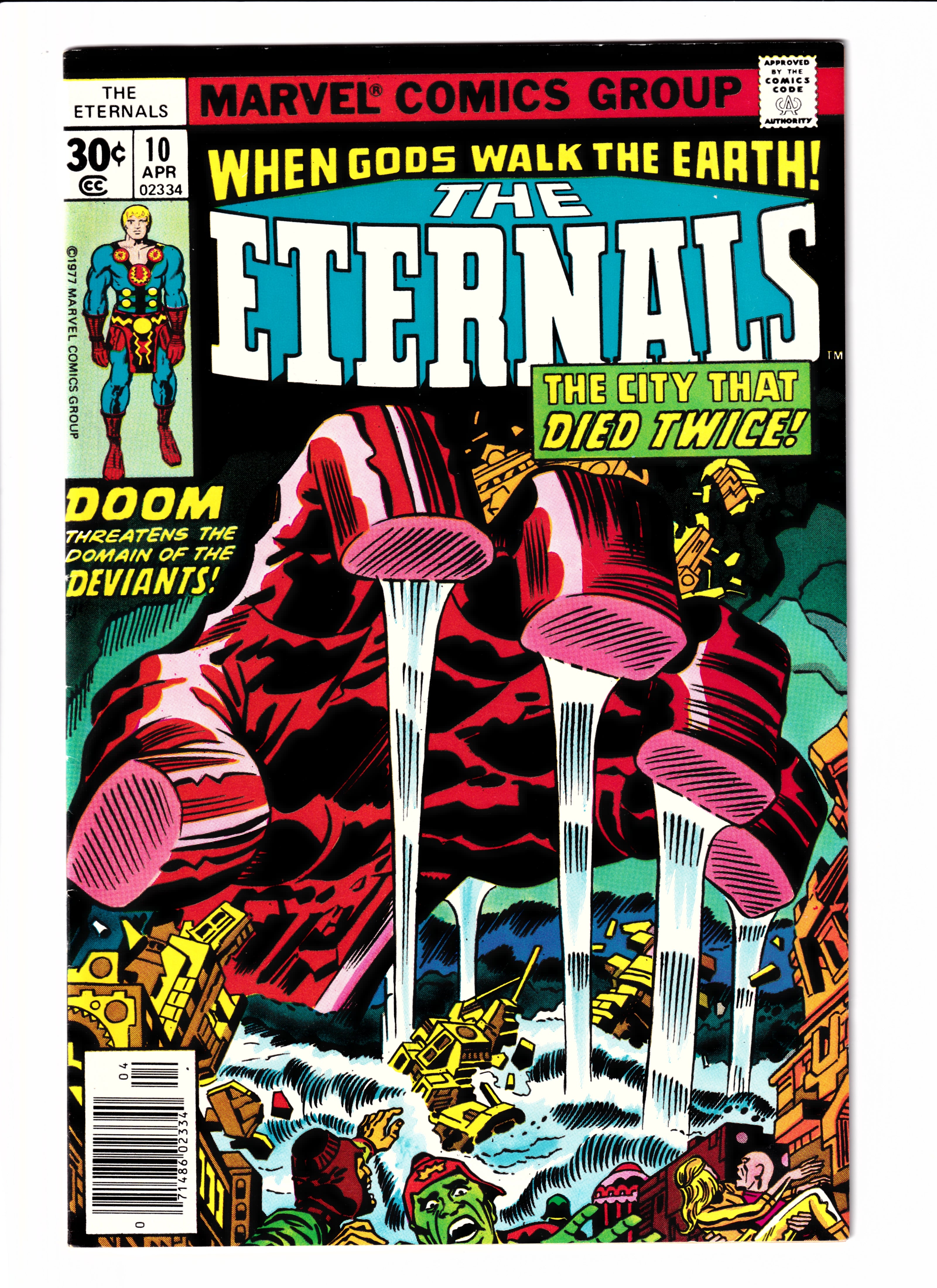 Eternals #10 VF (7.5) (1977)