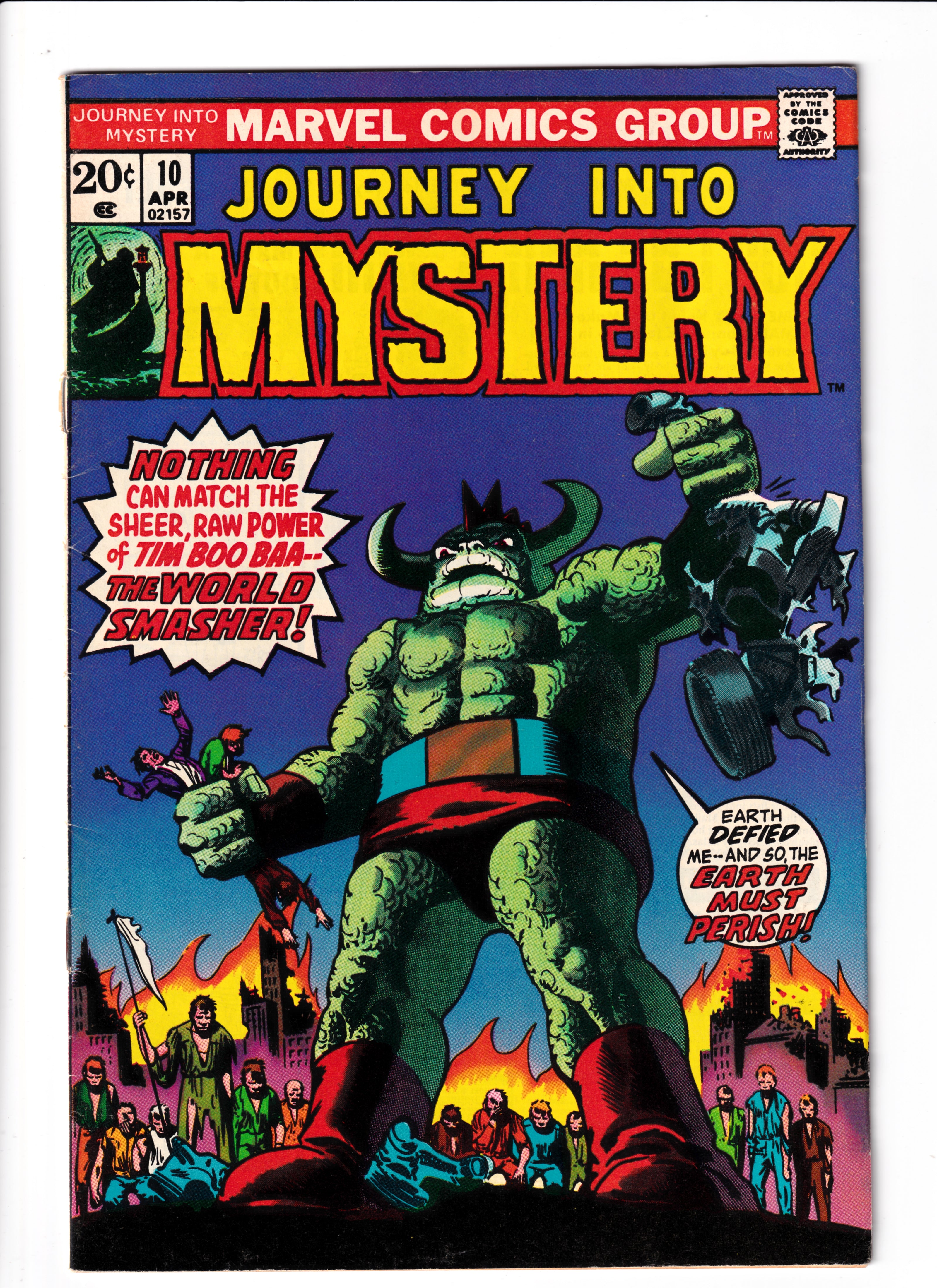 Journey Into Mystery #10 FN (7.0) (1973)