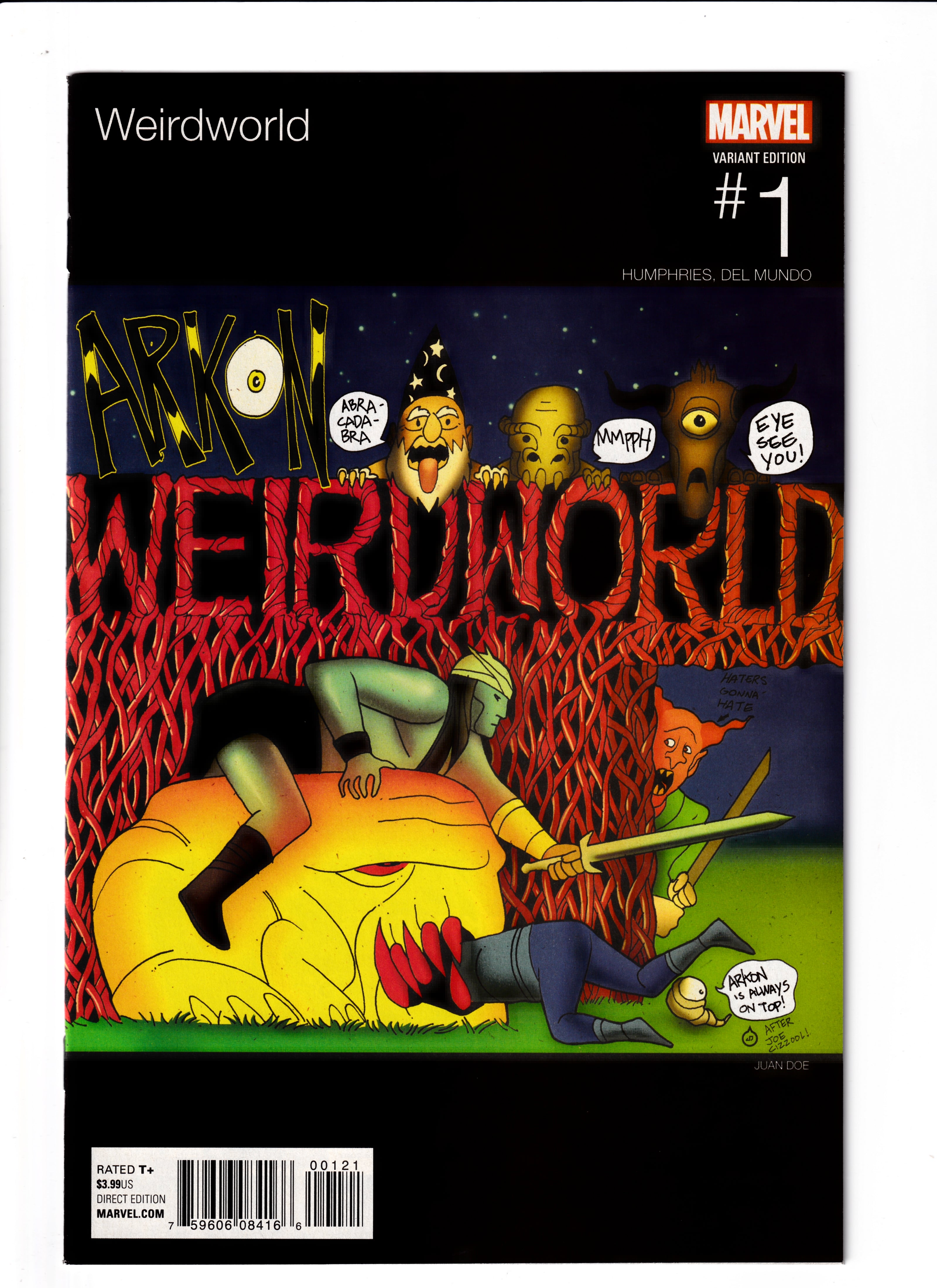 Weirdworld #1 Hip Hop Var NM (9.6) (2016)