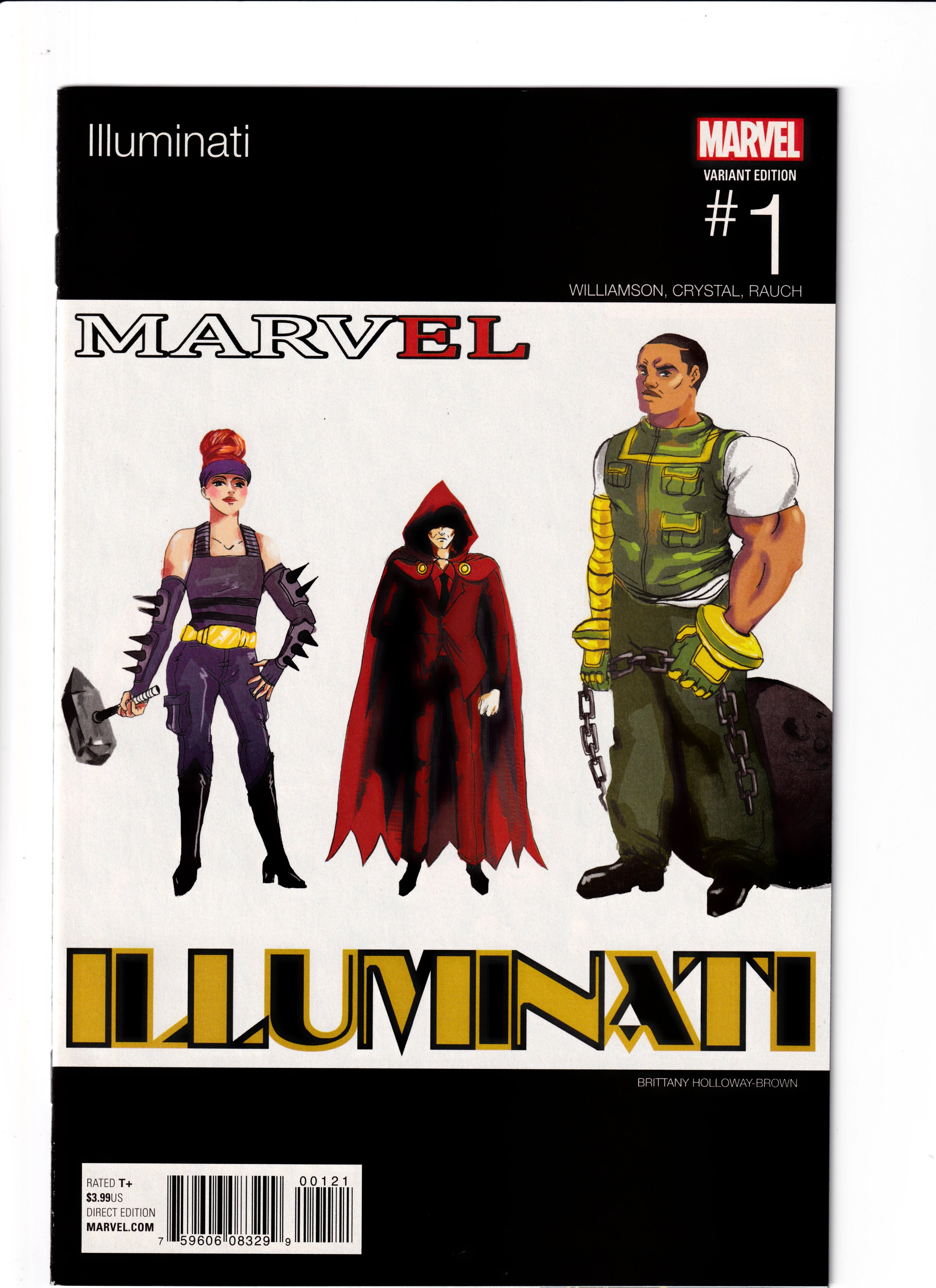 Illuminati #1 Hip Hop Var Nm (9.6) (2016)
