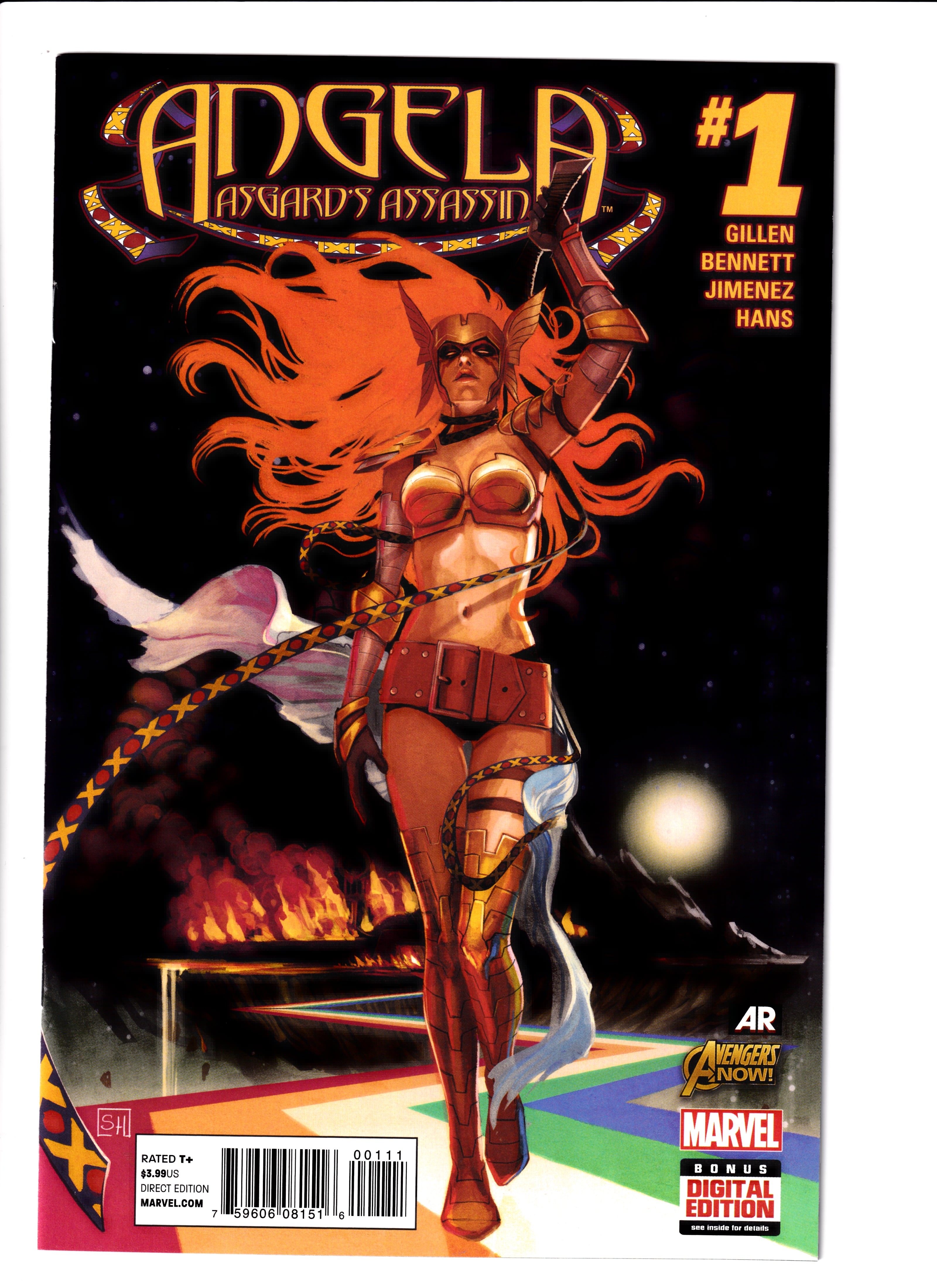 Angela: Asgard's Assassin #1 NM (9.6) (2014)