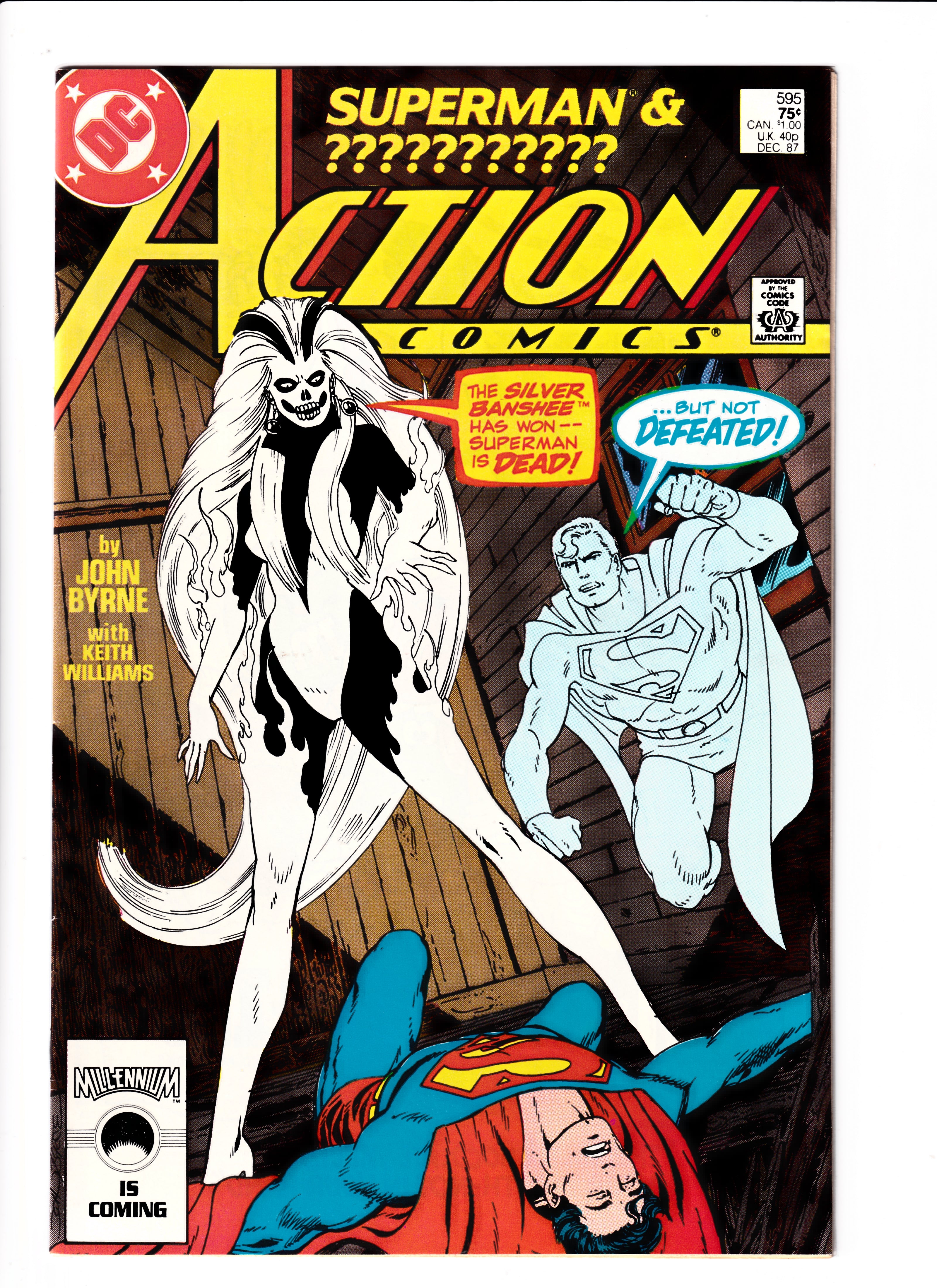 Action Comics #595 NM (9.0) (1987)