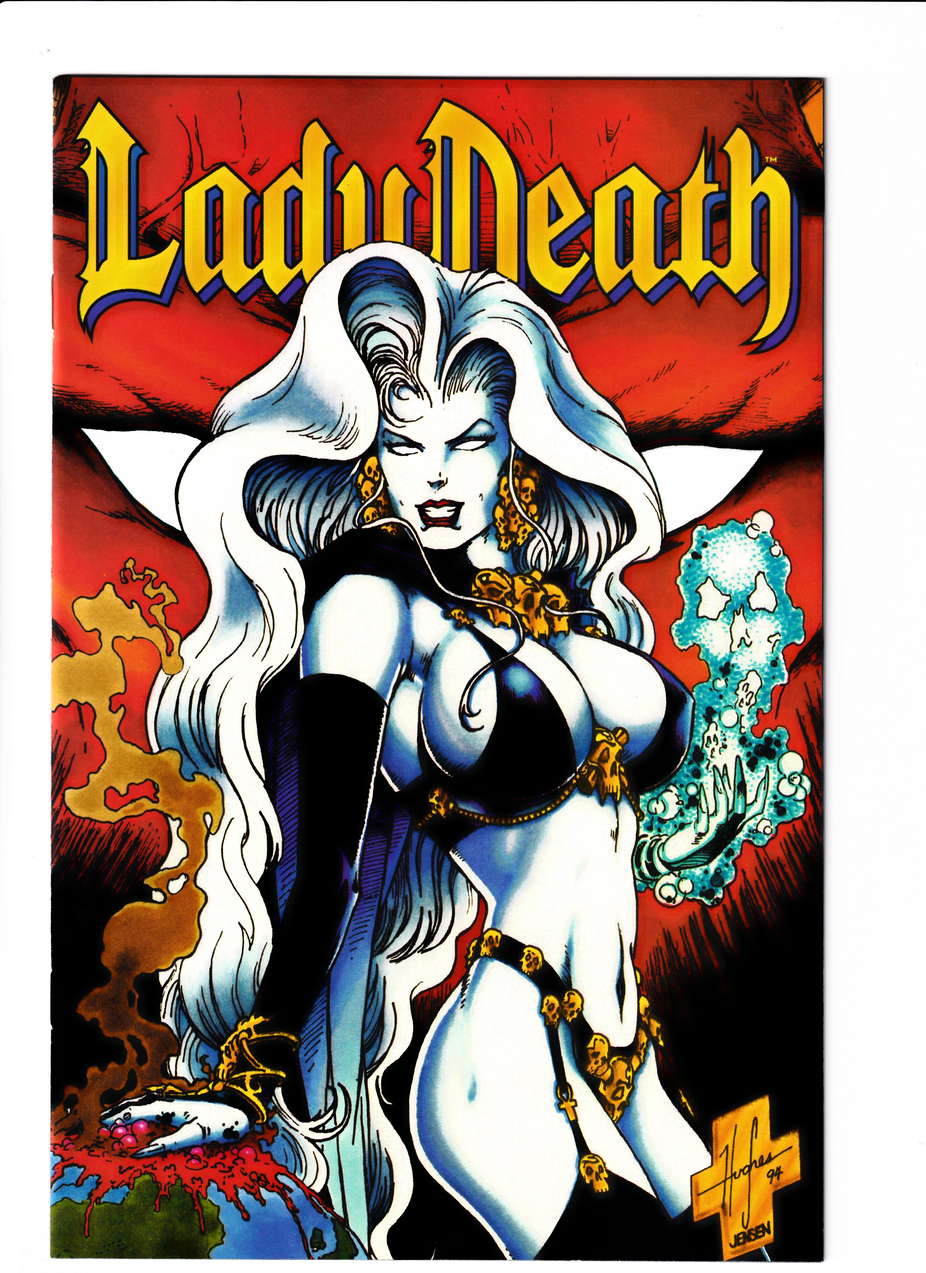 Lady Death II: Between Heavan & Hell #4 NM (9.0) (1995)