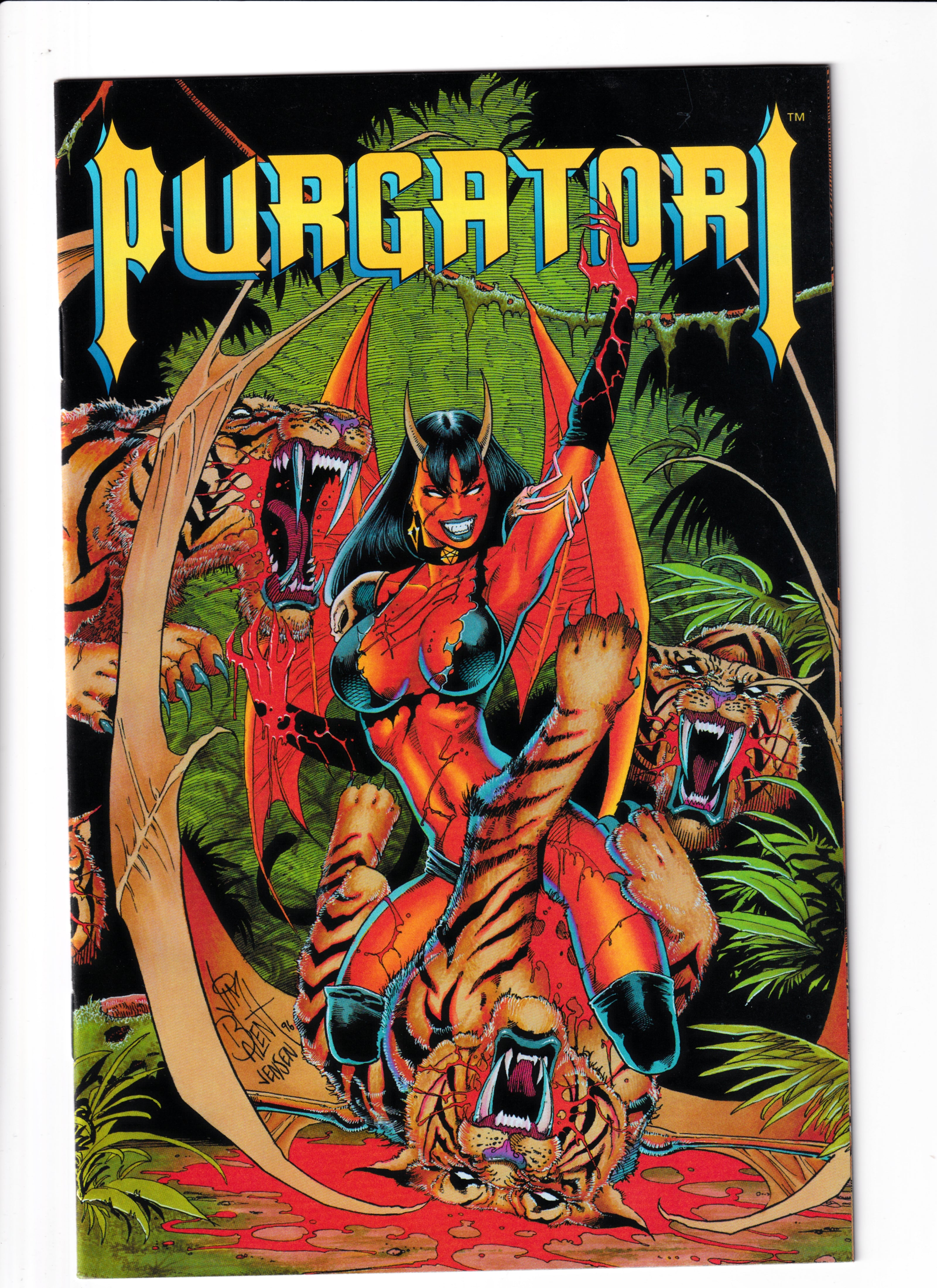 Purgatori: The Vampires Myth #3 NM (9.0) (1996)