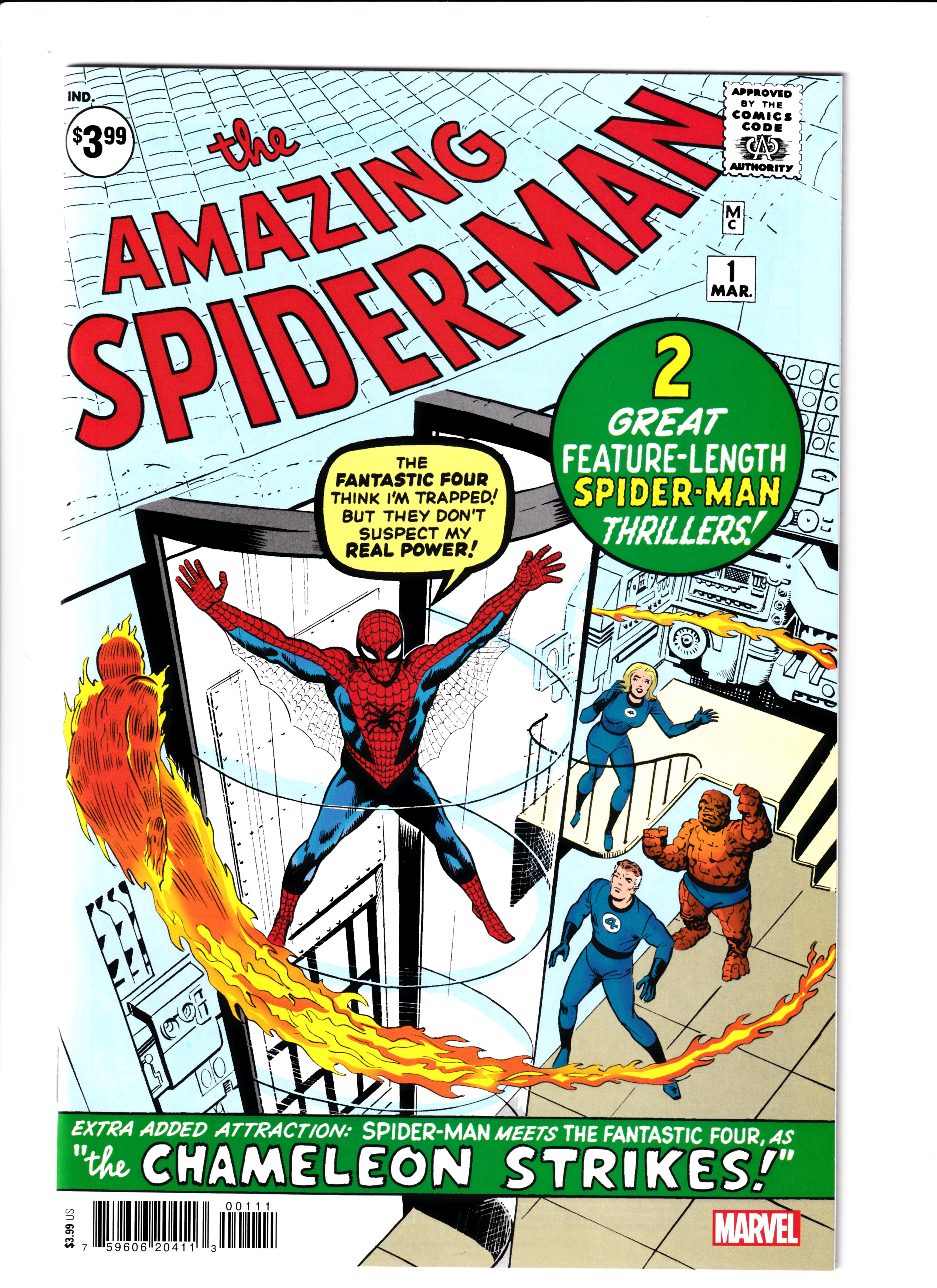 Amazing Spider-Man #1 Facsimile NM (9.8) (2022)