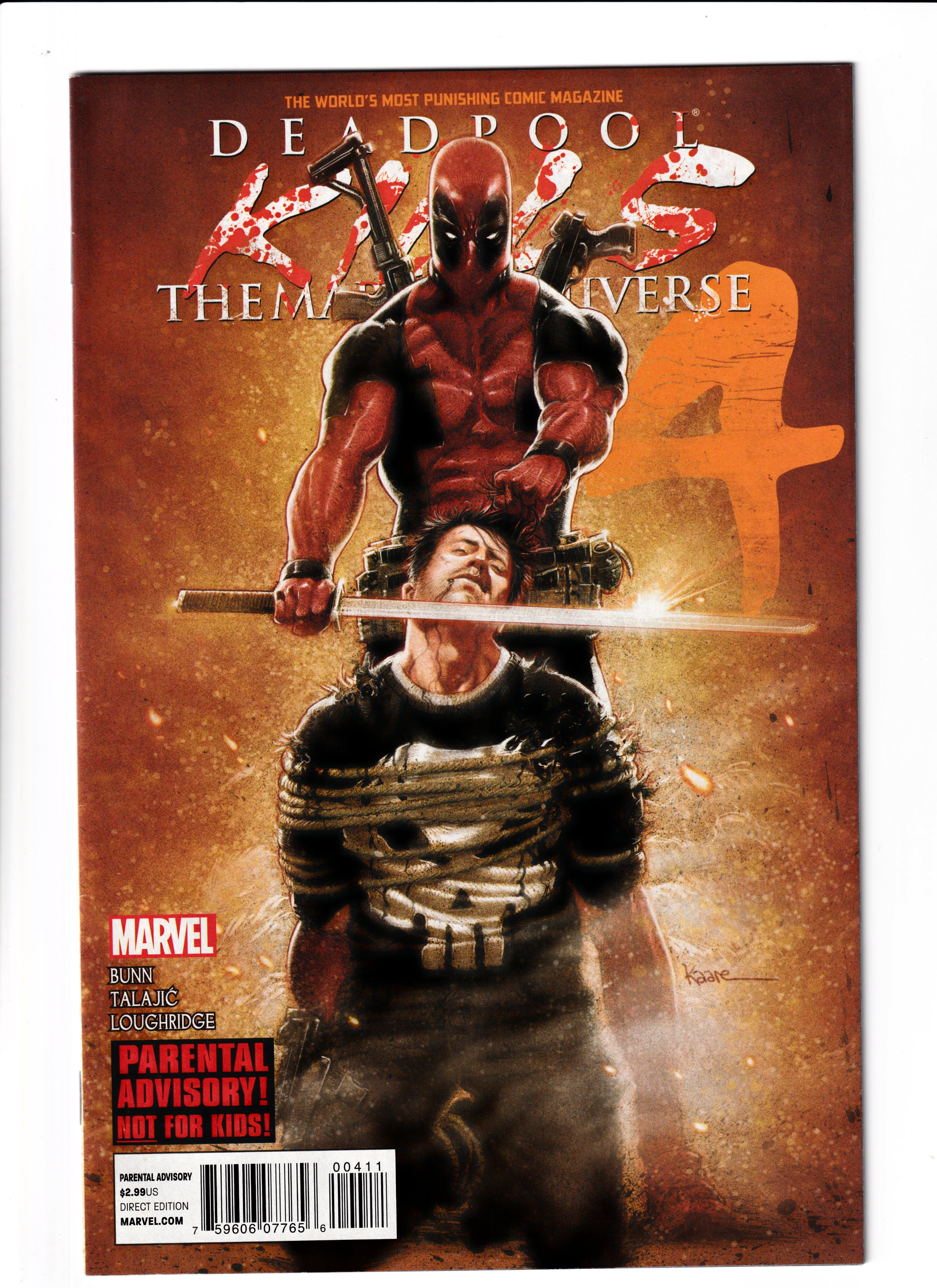 Deadpool Kills The Marvel Universe #4 NM (9.2)