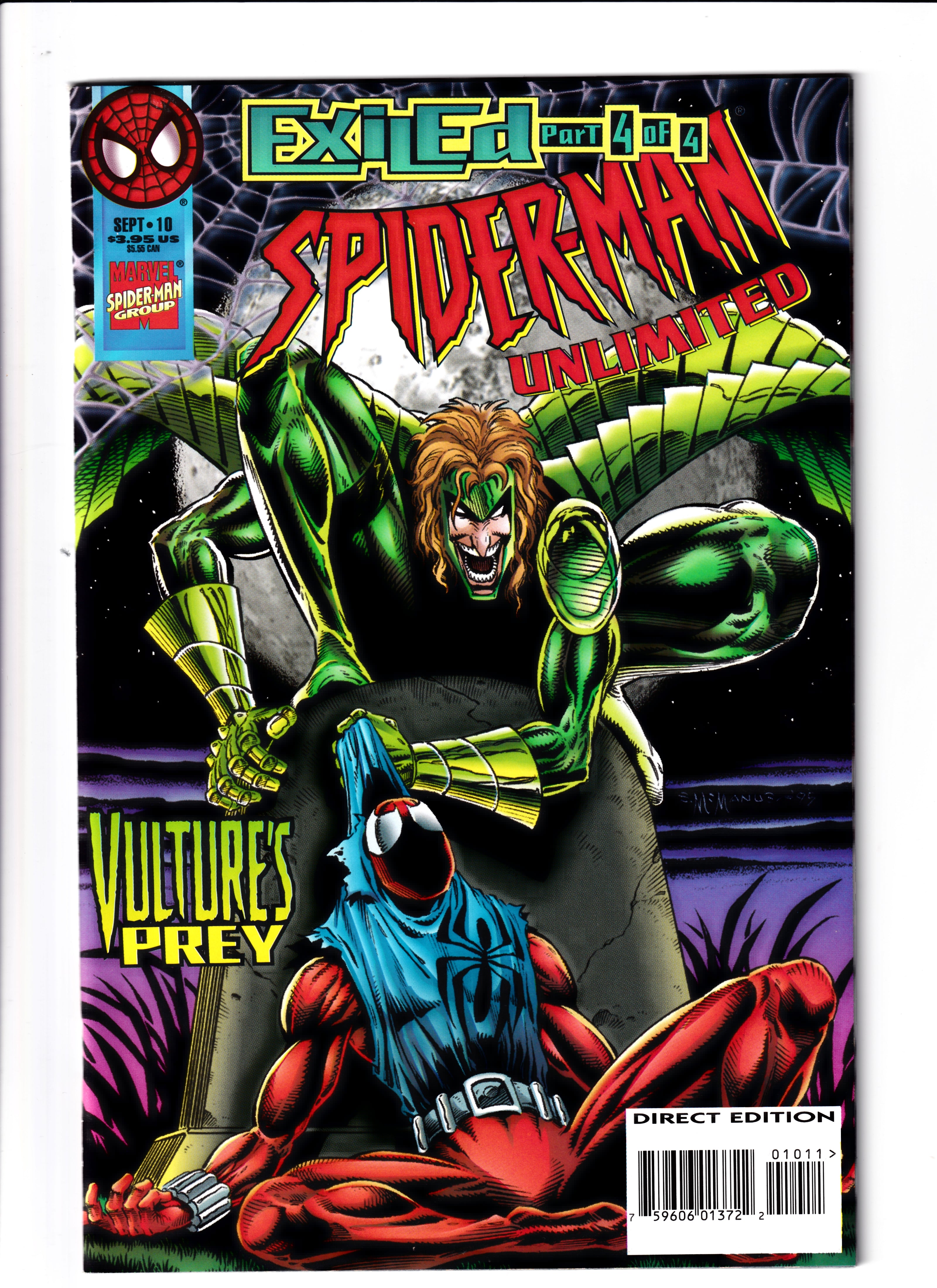Spider-Man Unlimited #10 NM (9.4) (1995)