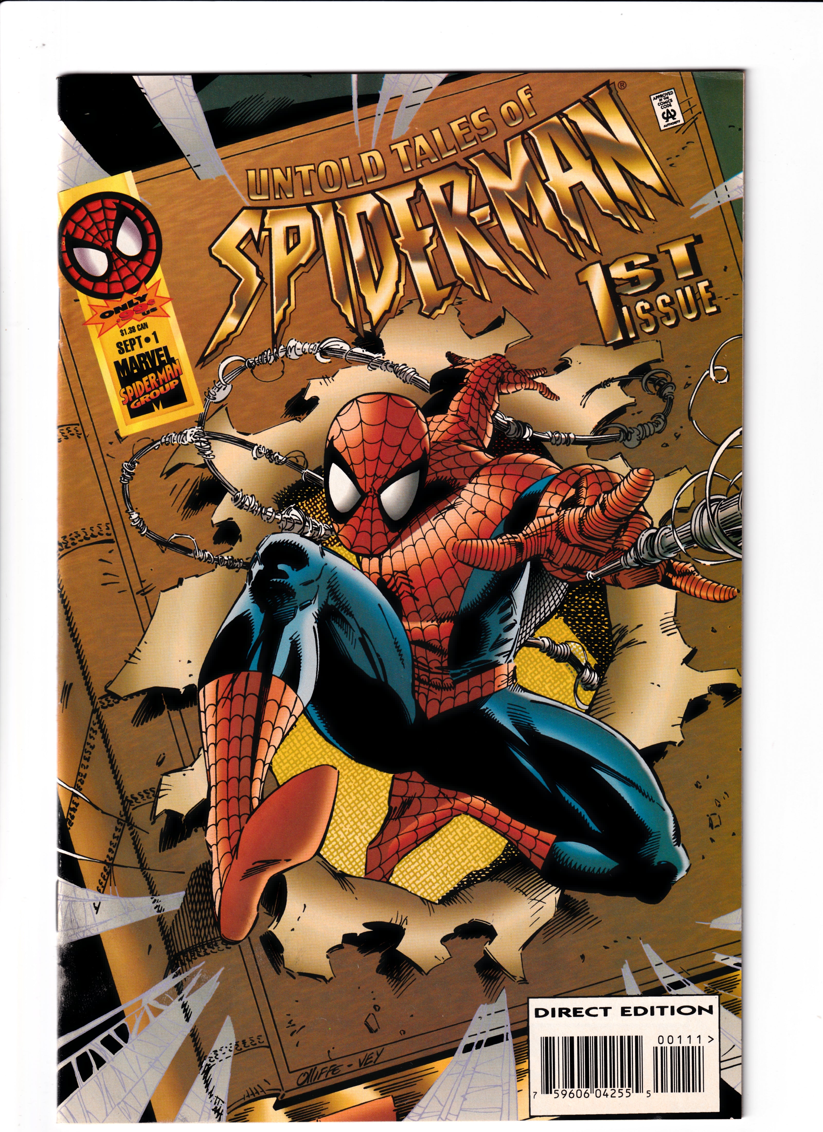 Untold Stories of Spider-Man #1 Mid Grade (1995)