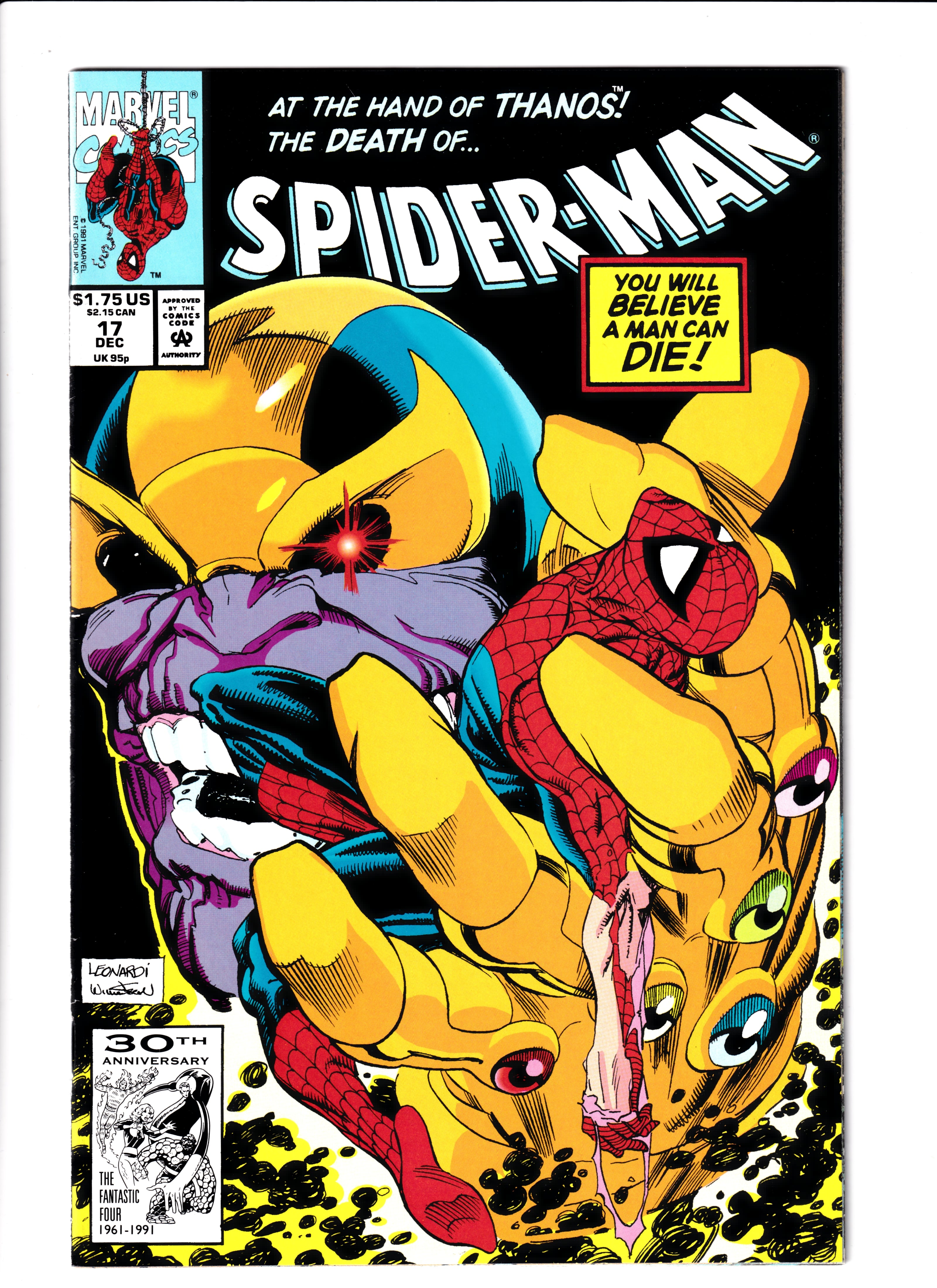Spider-Man #17 NM (9.2) (1991)