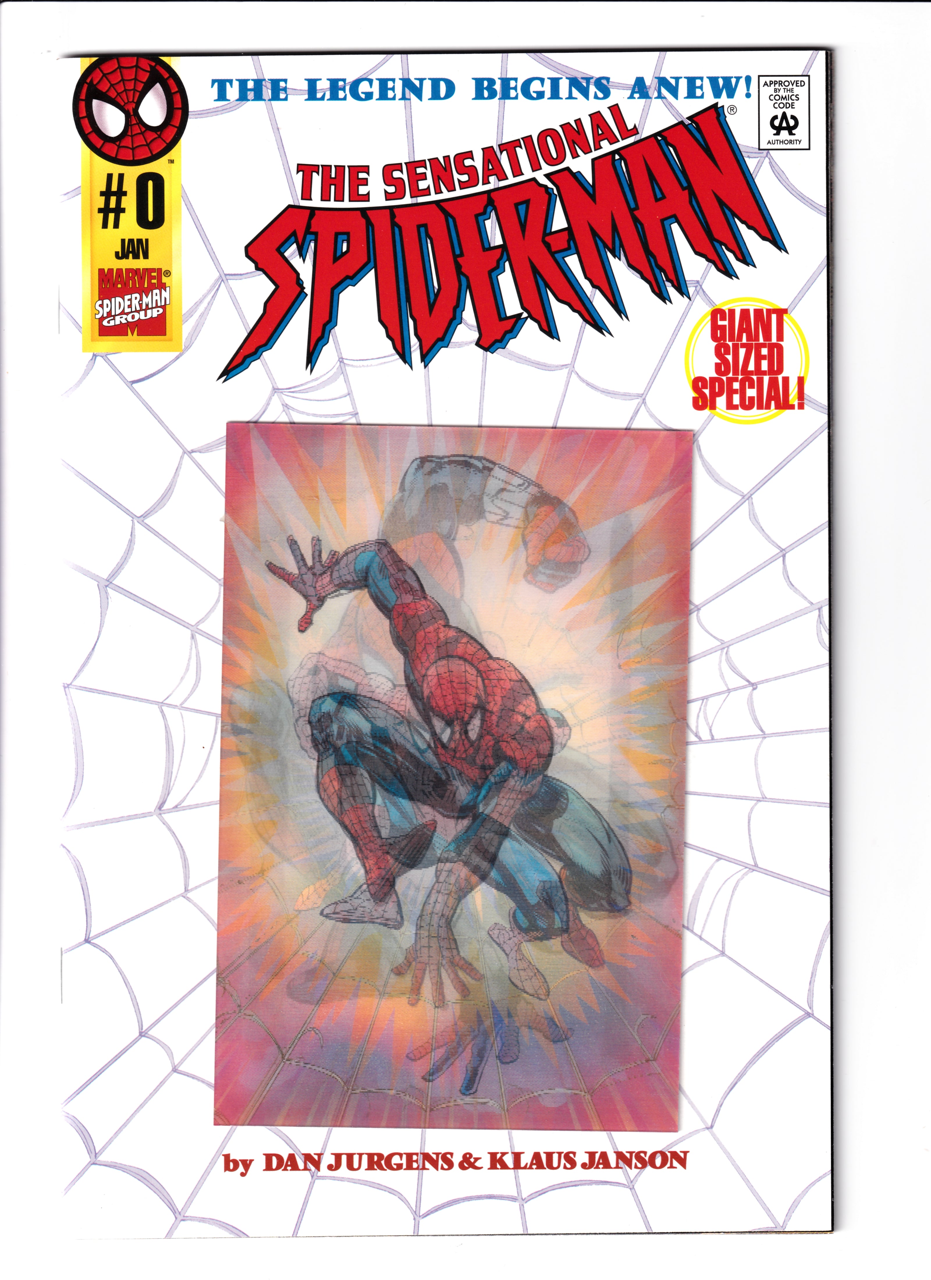 Sensational Spider-Man #0 (9.4) (1996)