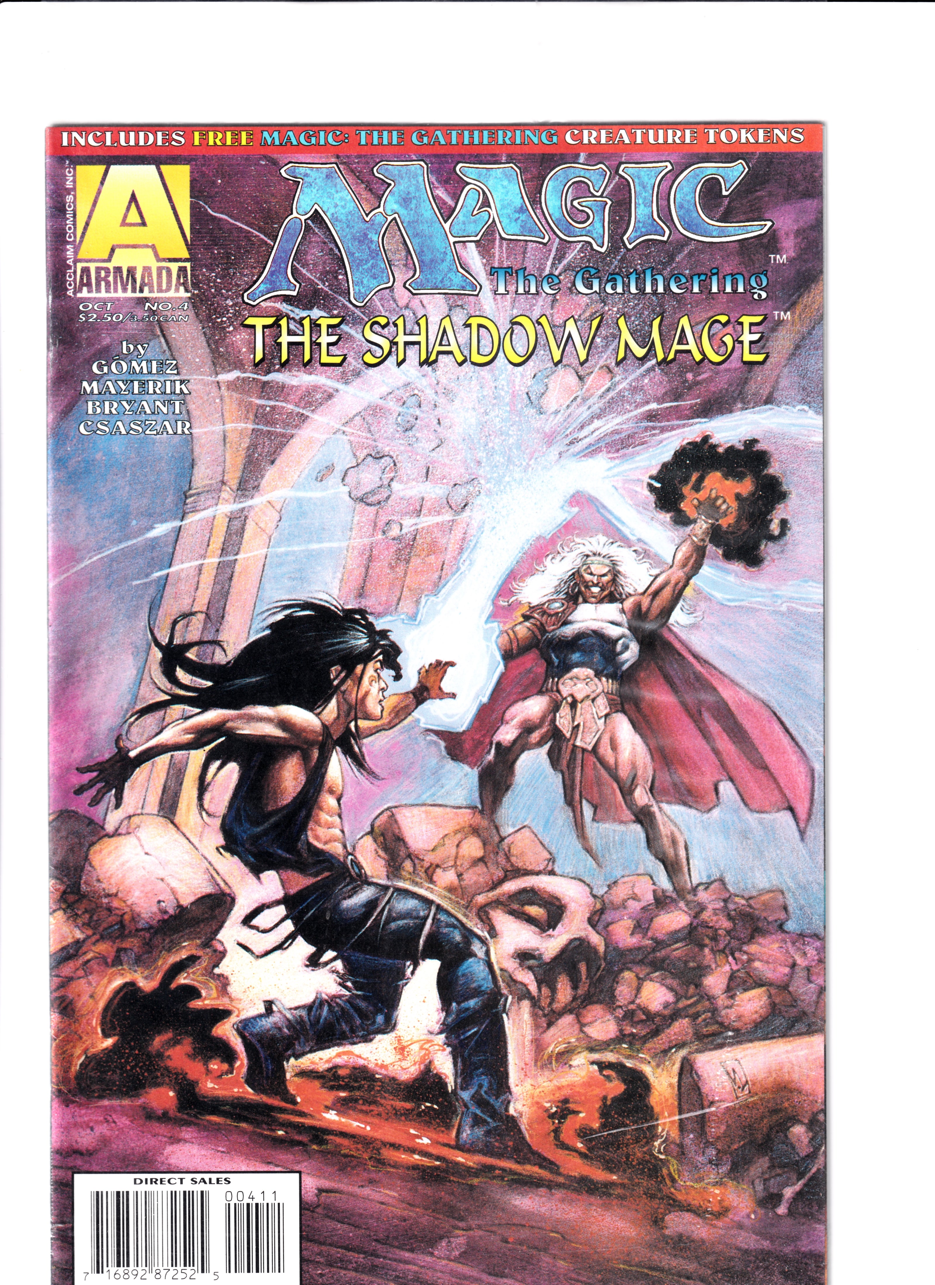 Magic: The Gathering The Shadow Mage #4 NM (9.2) (1995)