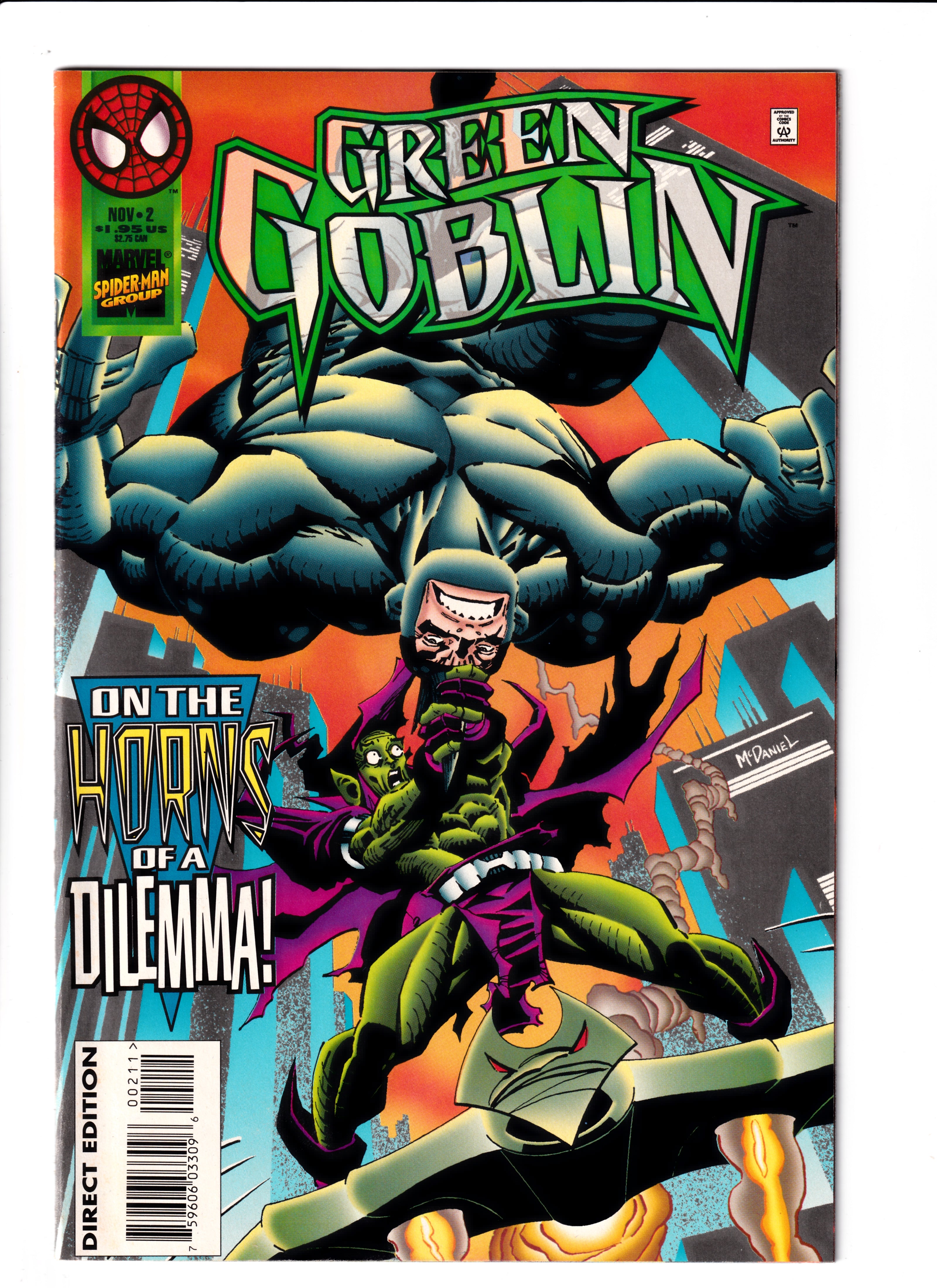 Green Goblin #2 NM (9.4) (1995)