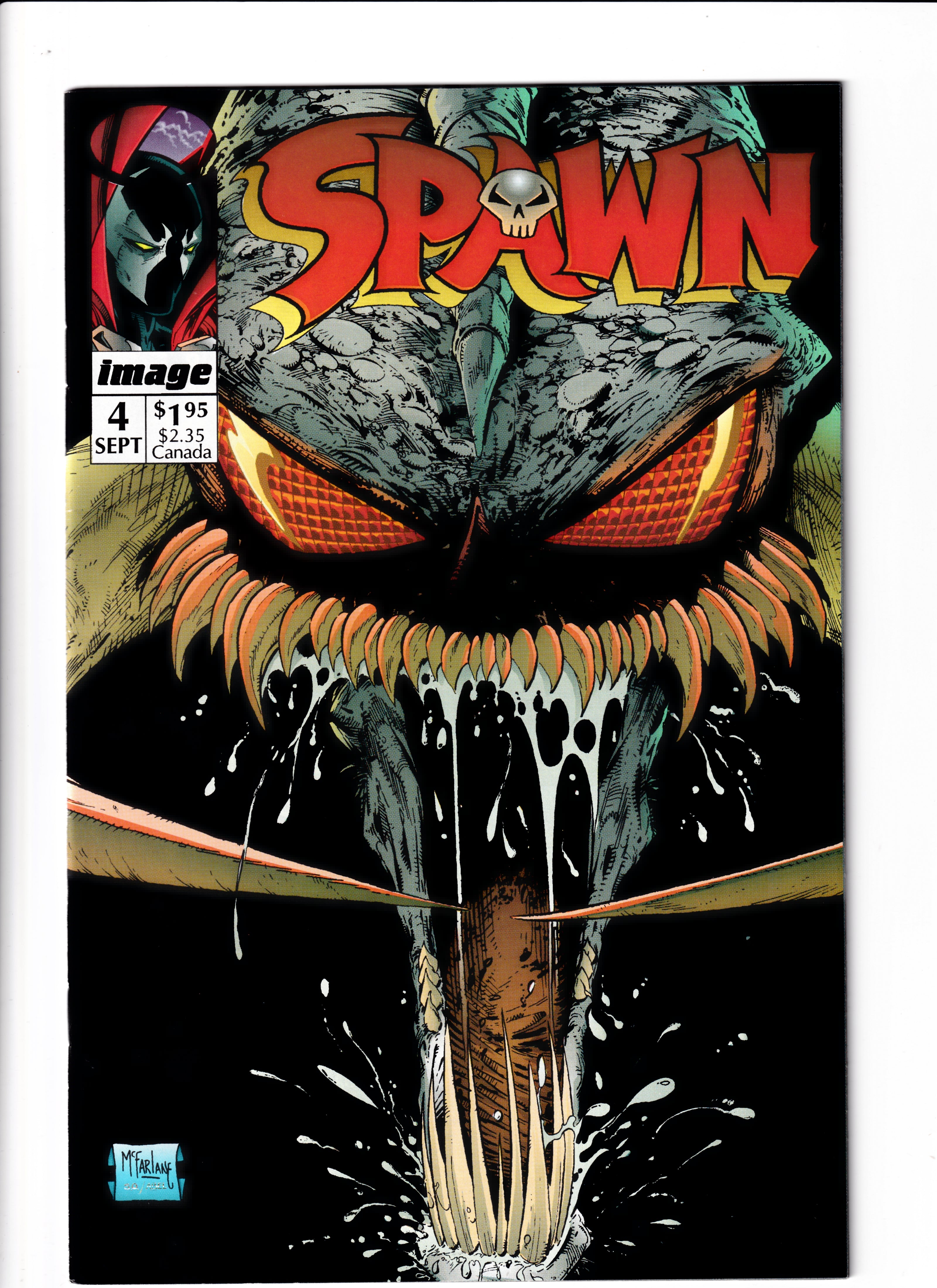 Spawn #4 NM (9.2) (1992)